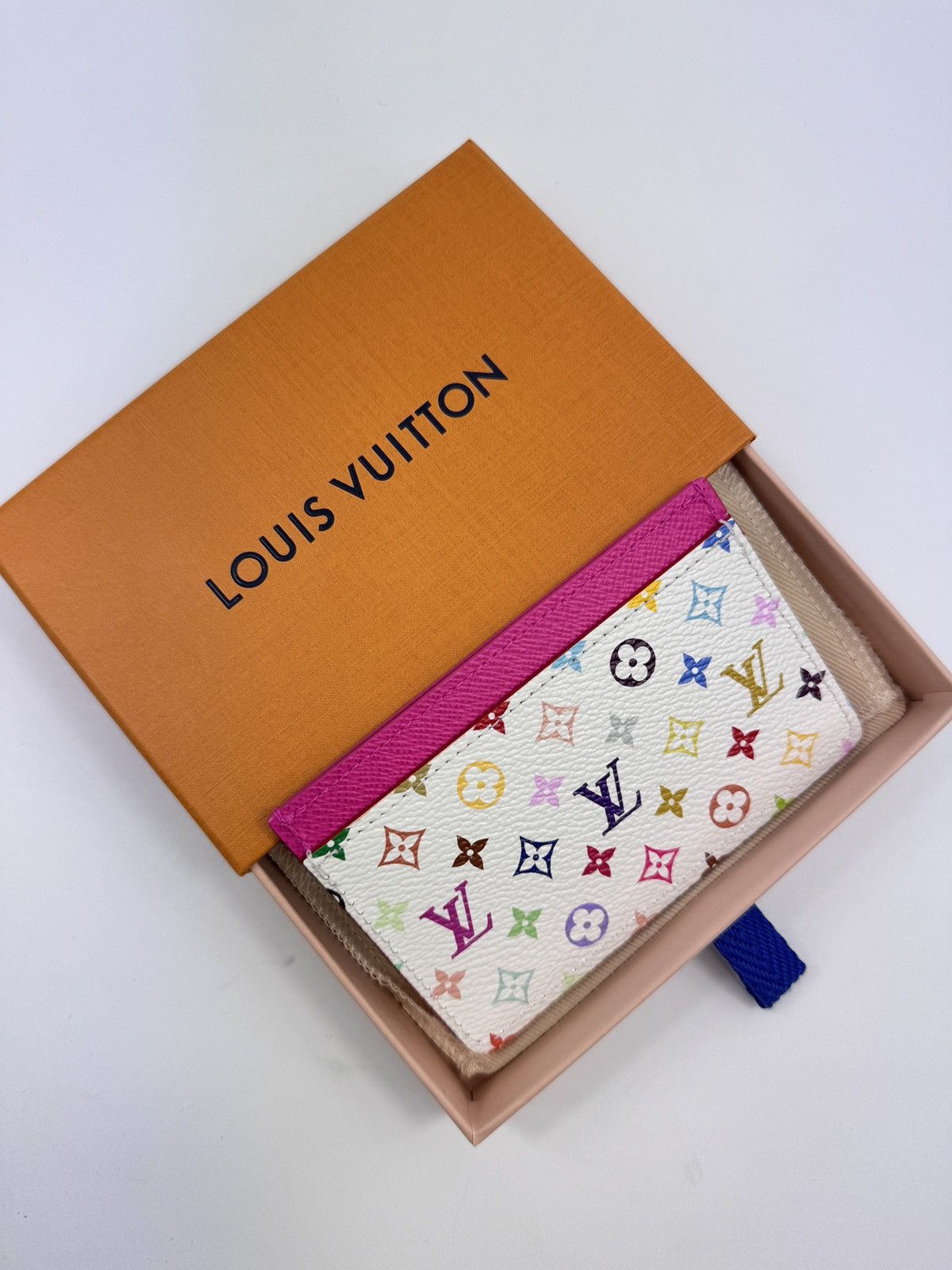Louis Vuitton × Takashi Murakami MONOGRAM PRINT CARD HOLDER Size ONE SIZE - 2 Thumbnail