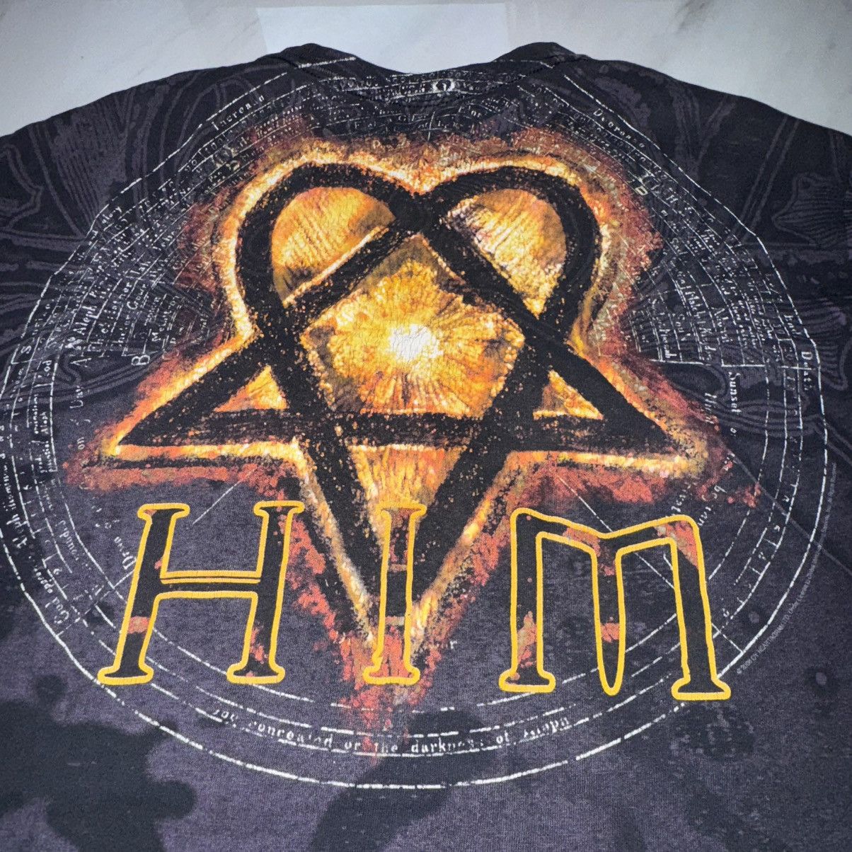 Band Tees × Vintage Vintage '00 Him Size US L / EU 52-54 / 3 - 4 Thumbnail