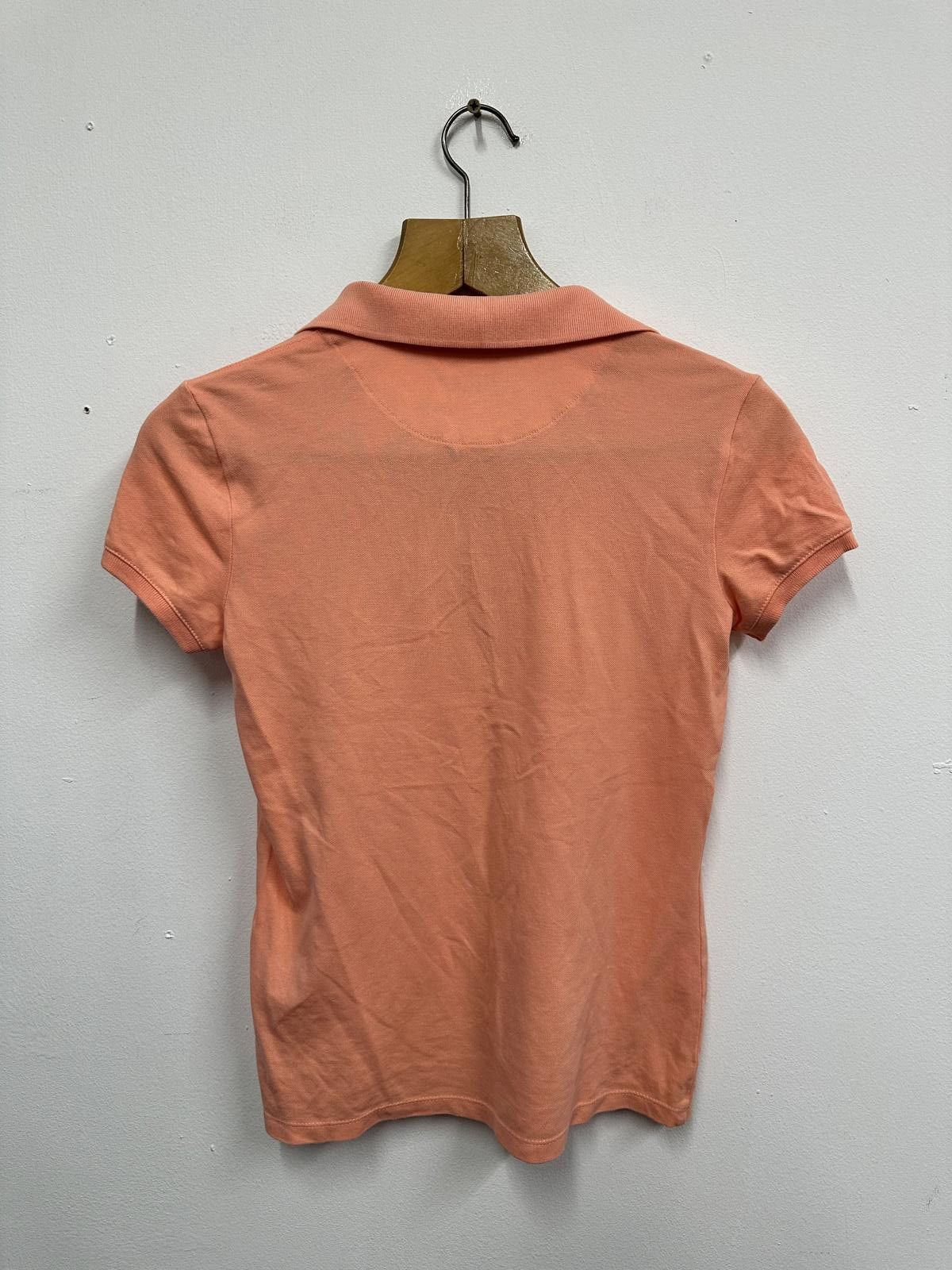 U.S. Polo Assn. U.S. Polo Assn. Women's Short Sleeve Polo Shirt Size S Peach Size S / US 4 / IT 40 - 3 Thumbnail