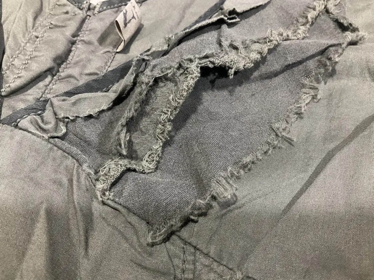 Japanese Brand ♟️ Sick Y2K RNA Frayed Sleeveless Shirt Size M / US 6-8 / IT 42-44 - 7 Thumbnail