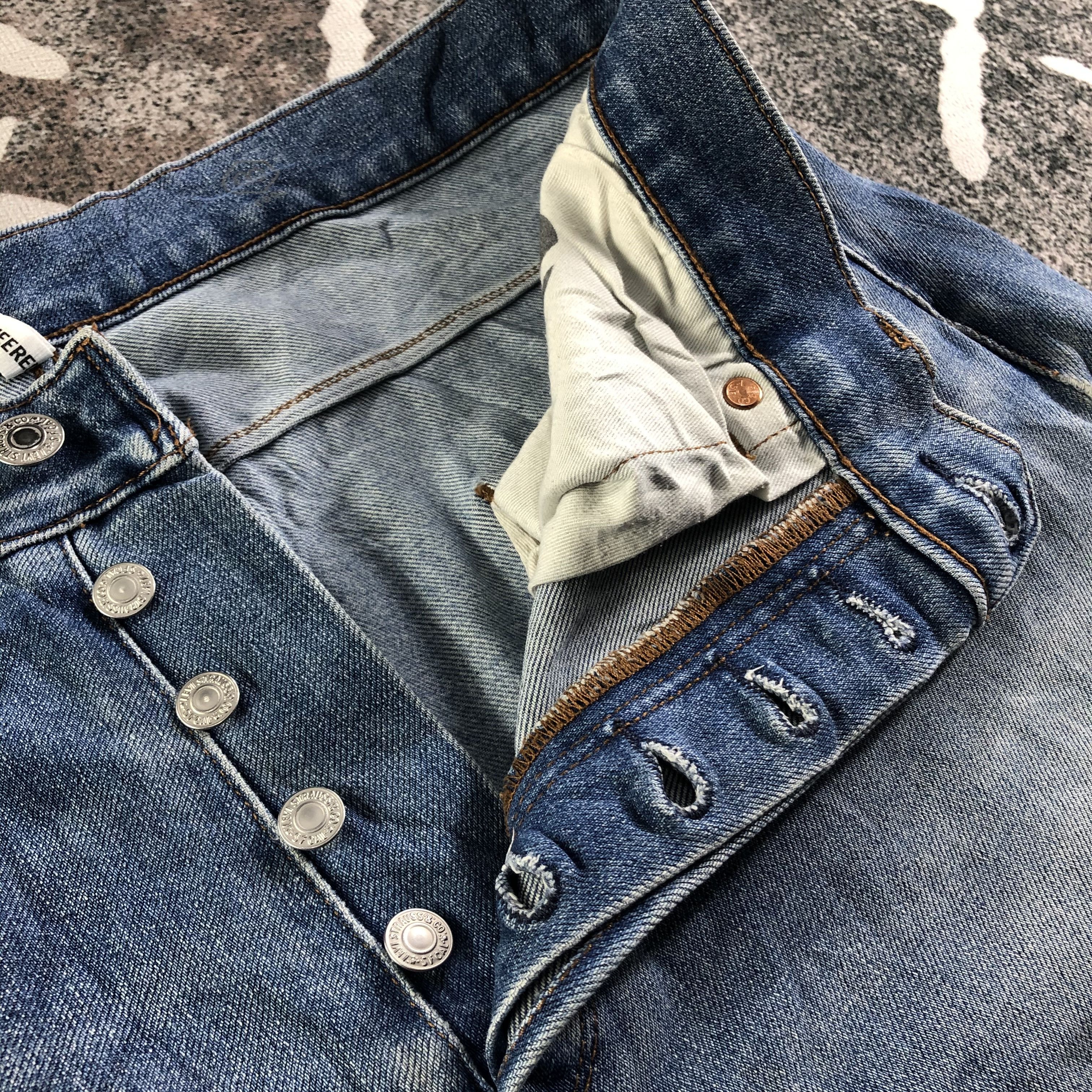 Levi's Levis Engineered 502 Jeans Medium Wash Denim KJ2979 Size US 34 / EU 50 - 7 Thumbnail