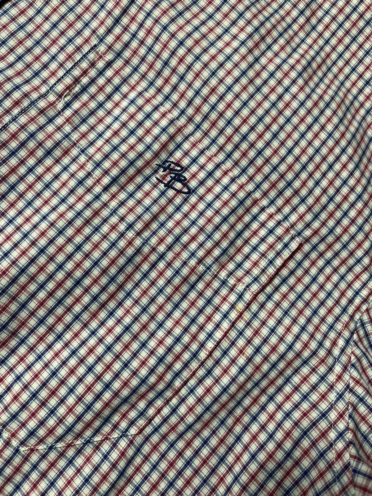 Balmain Vintage Balmain shirt short sleeve logo size Large Size US L / EU 52-54 / 3 - 6 Thumbnail