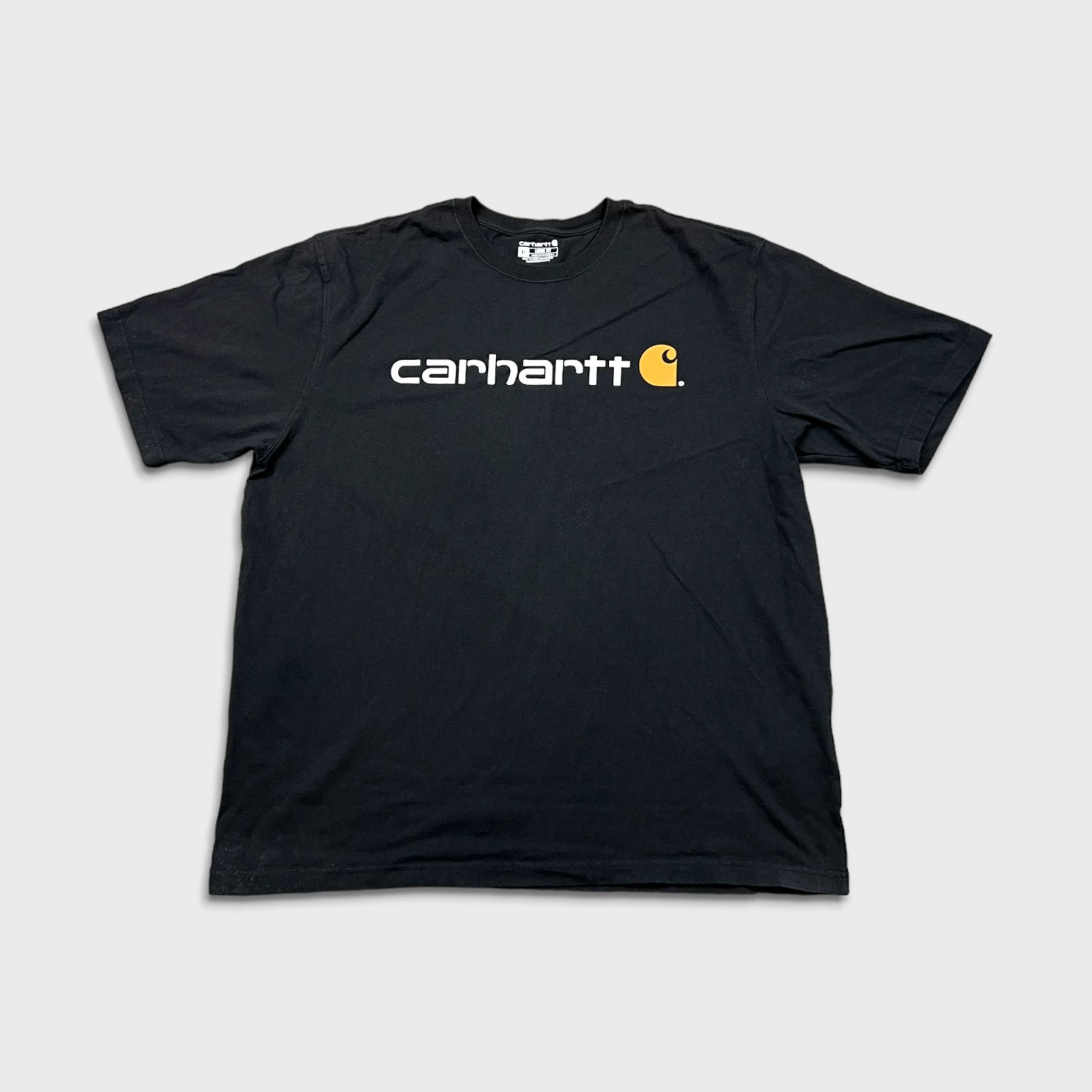 Carhartt × Vintage Carhartt T Shirt Loose Fit Spell Out Work Short Sleeve Tee Size US XL / EU 56 / 4 - 1 Thumbnail