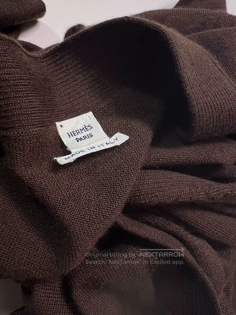 Hermes Hermes Cashmere and Silk Knitwear Size XXS / US 00 / IT 34 - 7 Thumbnail