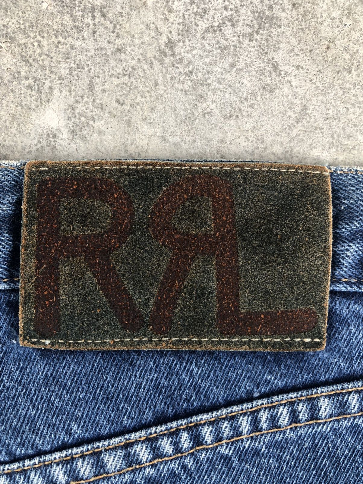 RRL Ralph Lauren Vintage RRL Ralph Lauren Baggy Jeans Distressed Size US 30 / EU 46 - 18 Thumbnail