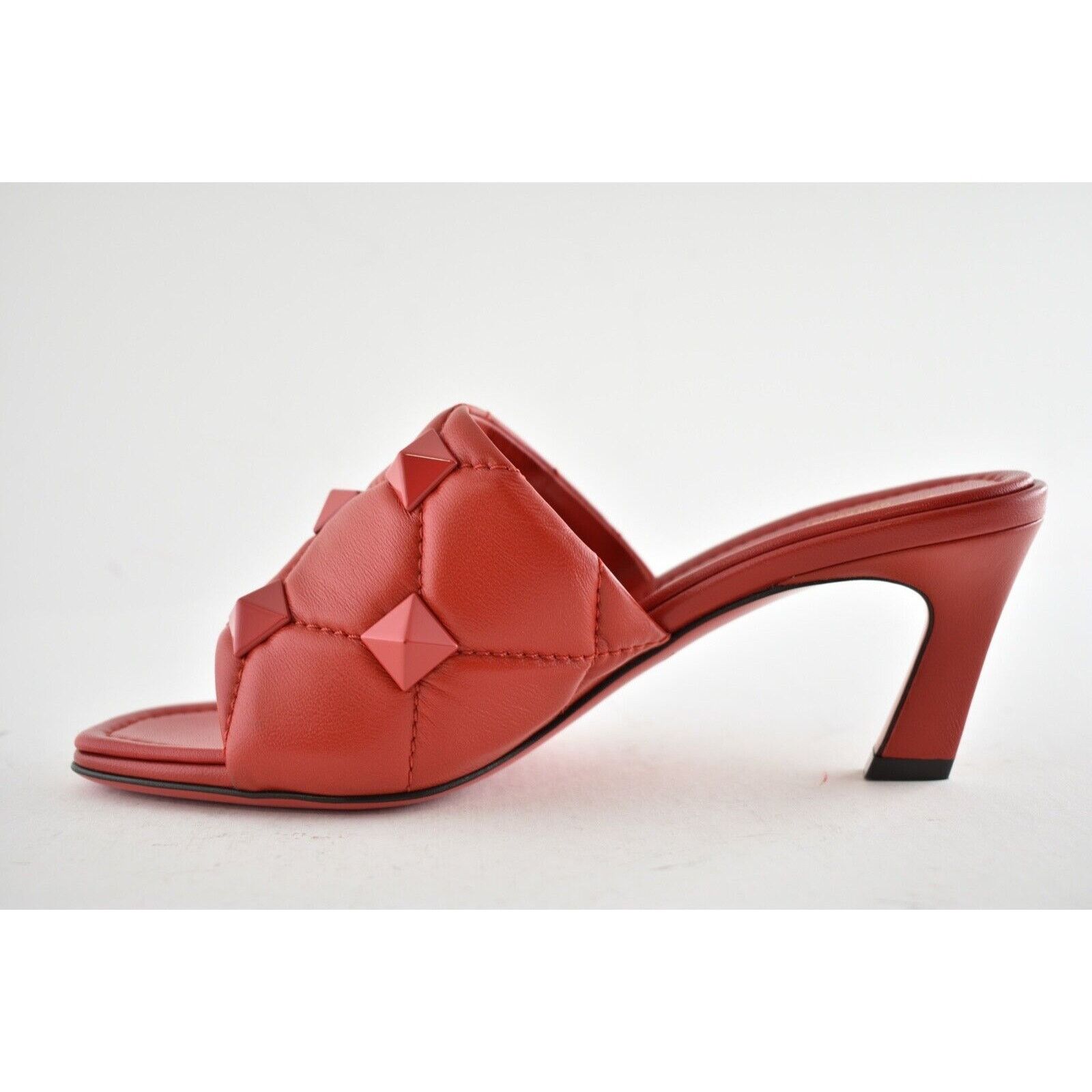 Valentino Rockstud Roman Stud Backless Mule Slide Heel Sandal 36.5 Size US 6.5 / IT 36.5 - 9 Thumbnail