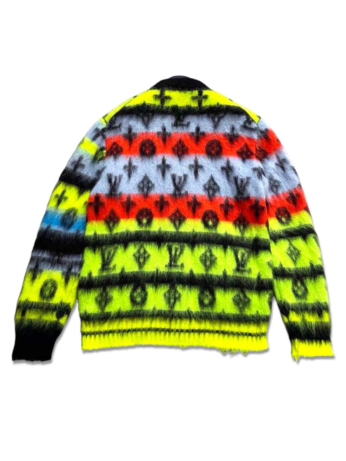Louis Vuitton Louis Vuitton S Mohair Jacket Multicolor Monogram Sweater Size US S / EU 44-46 / 1 - 2 Thumbnail