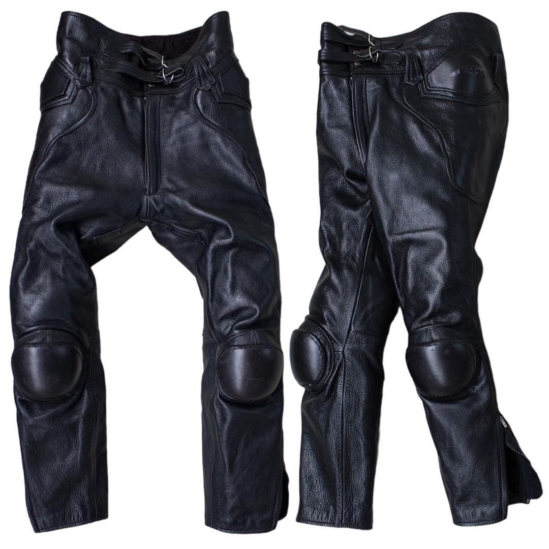 Japanese Brand Kadoya Early 00’s Leather Motorcycle Pants Size US 29 - 2 Thumbnail