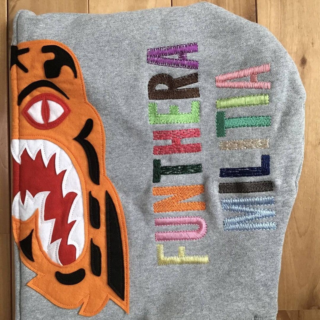 Bape BAPE Tiger Full Zip Hoodie a bathing ape Size US M / EU 48-50 / 2 - 5 Thumbnail