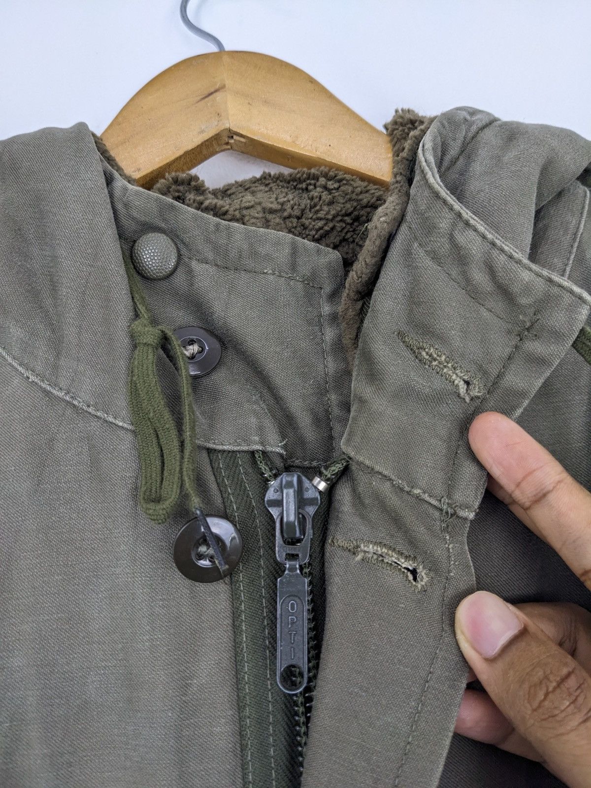 Vintage Vintage Made in Germany Military Parka Jacket Size US XL / EU 56 / 4 - 9 Thumbnail