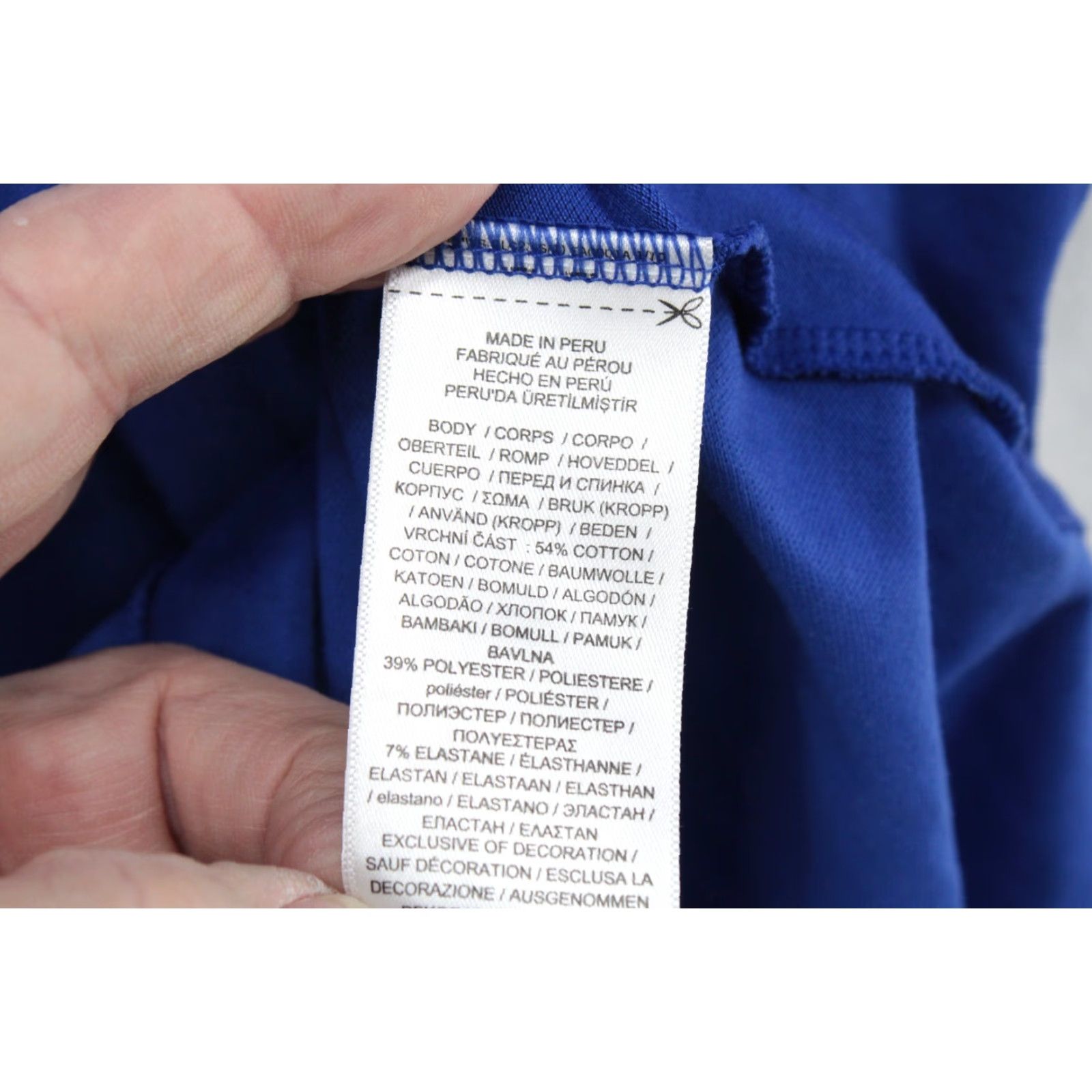 Ralph Lauren Ralph Lauren Polo Golf Shirt Mens XL Blue Performance Pima Cotton Club Logo Size US XL / EU 56 / 4 - 5 Thumbnail
