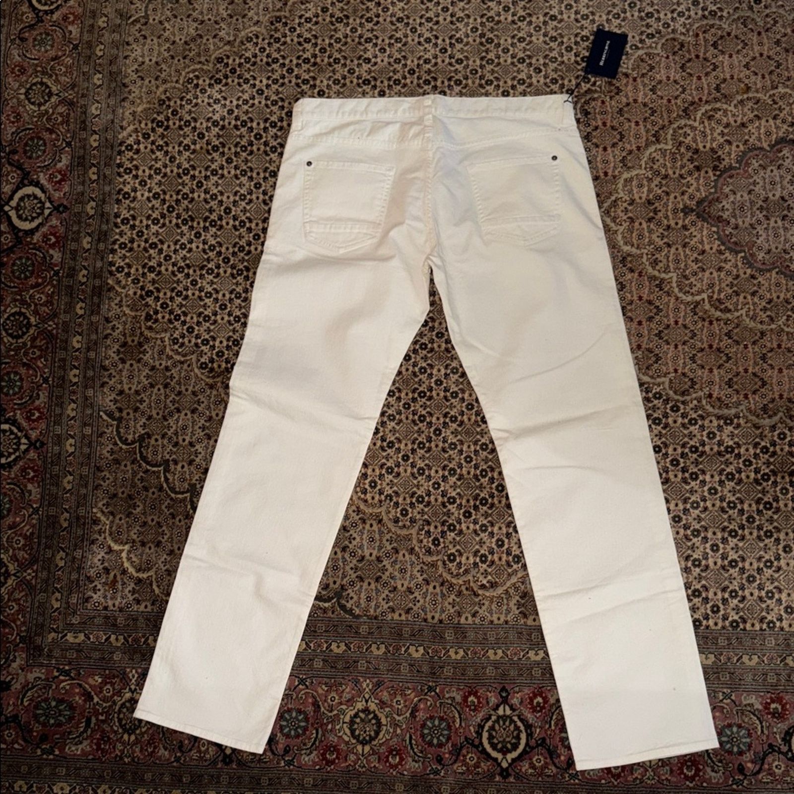 & Other Stories Herringbone Sydney Tag White Men's Jeans Size 36 Size US 36 / EU 52 - 8 Thumbnail