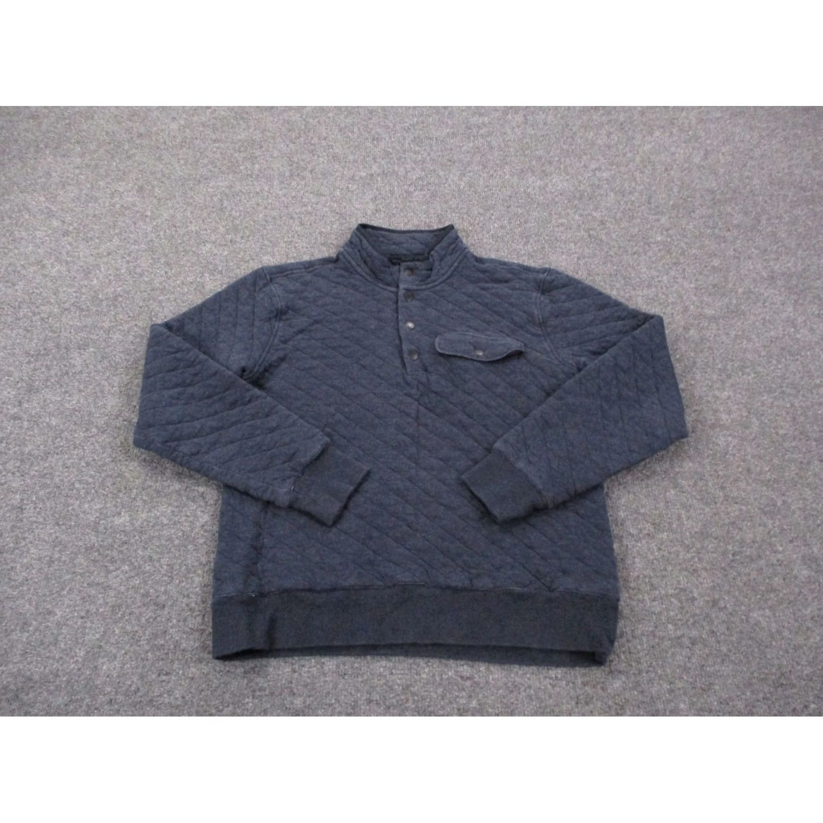 Faherty Faherty Jacket Mens S Blue Windbreaker Outdoor Lightweight Pockets Thermal Windproof 90s? Size US S / EU 44-46 / 1 - 2 Thumbnail