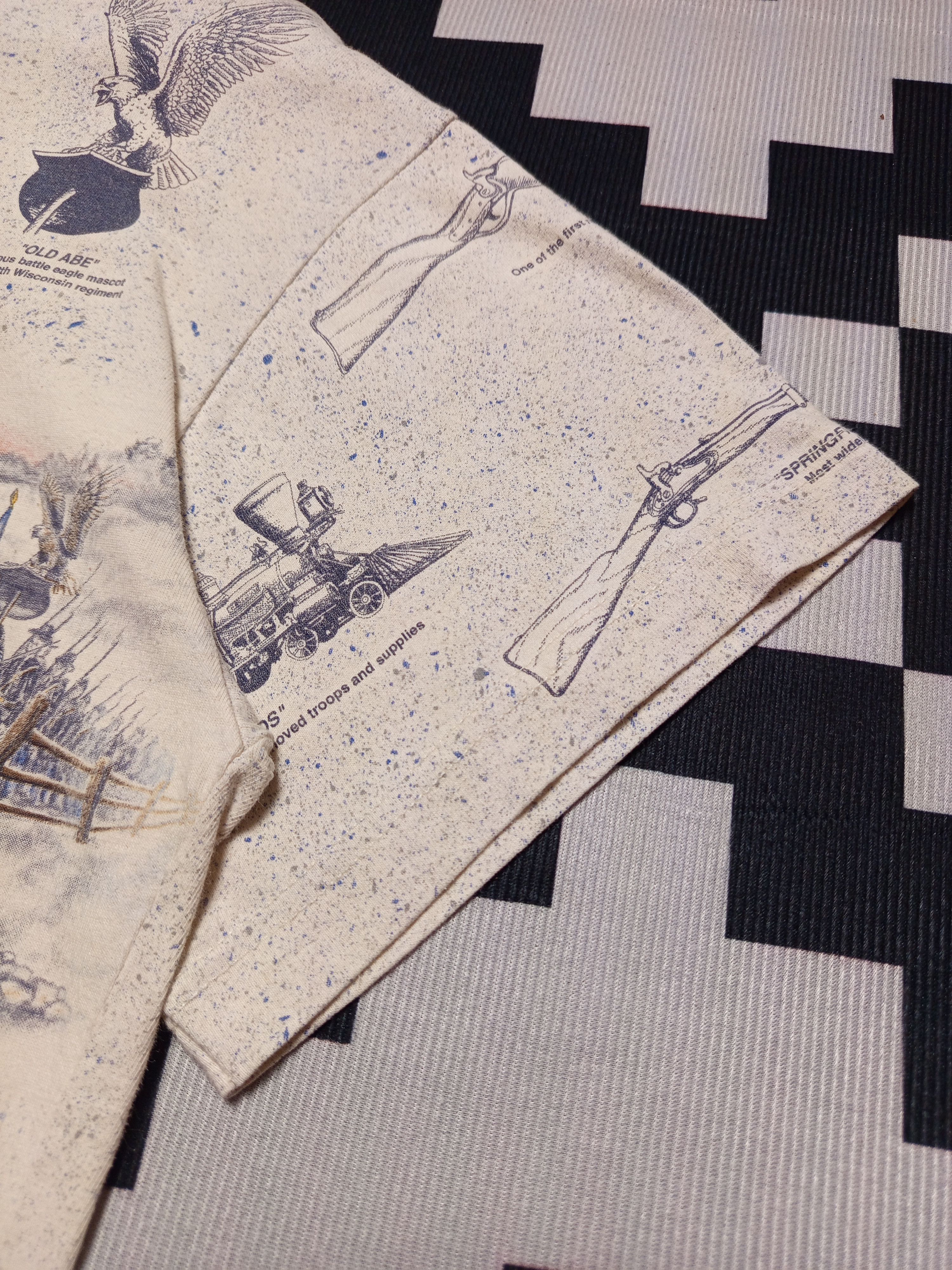 Designer × Vintage AOP Vintage Civil War Size US L / EU 52-54 / 3 - 9 Thumbnail