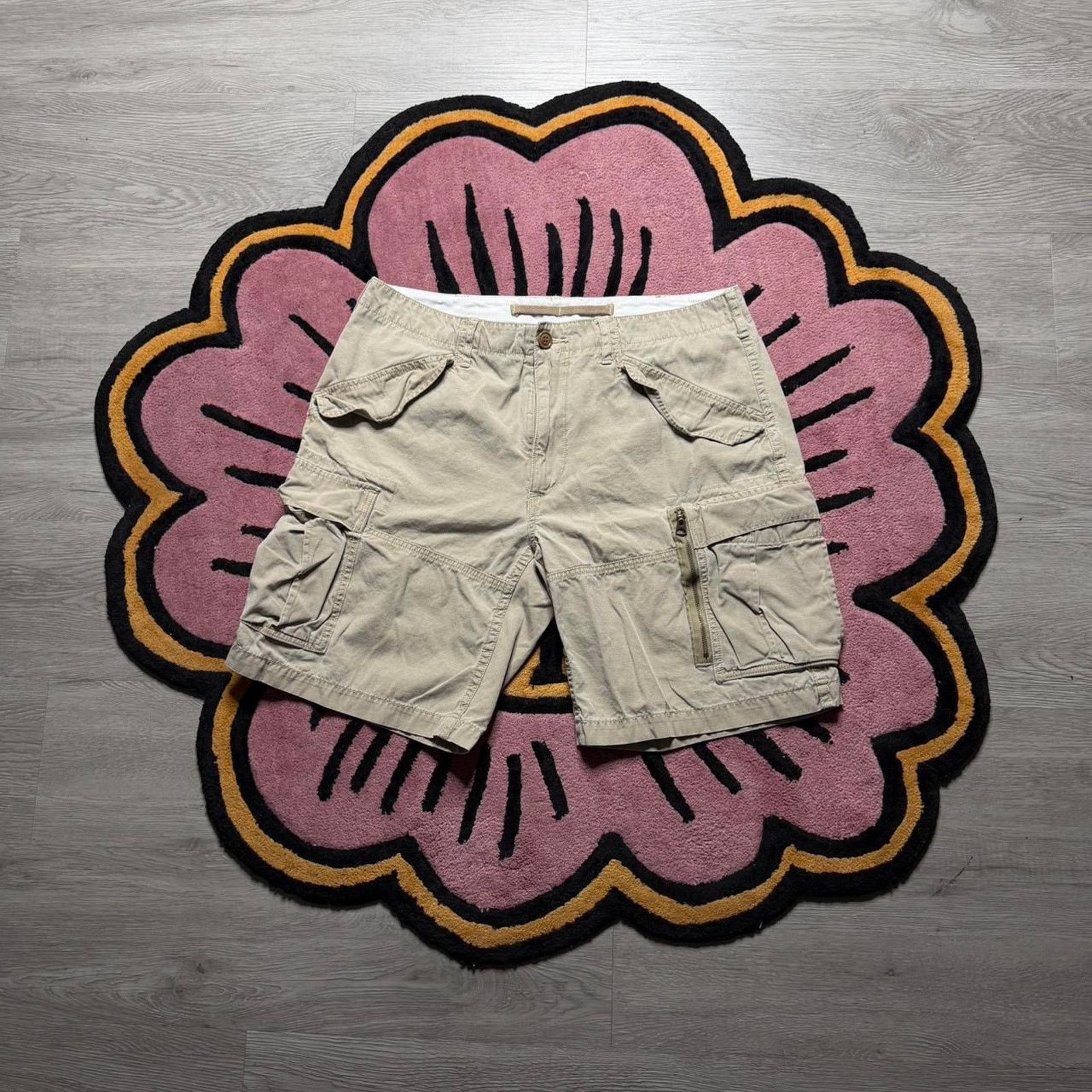 Polo Ralph Lauren Utility Cargo Shorts Size 34 Tan