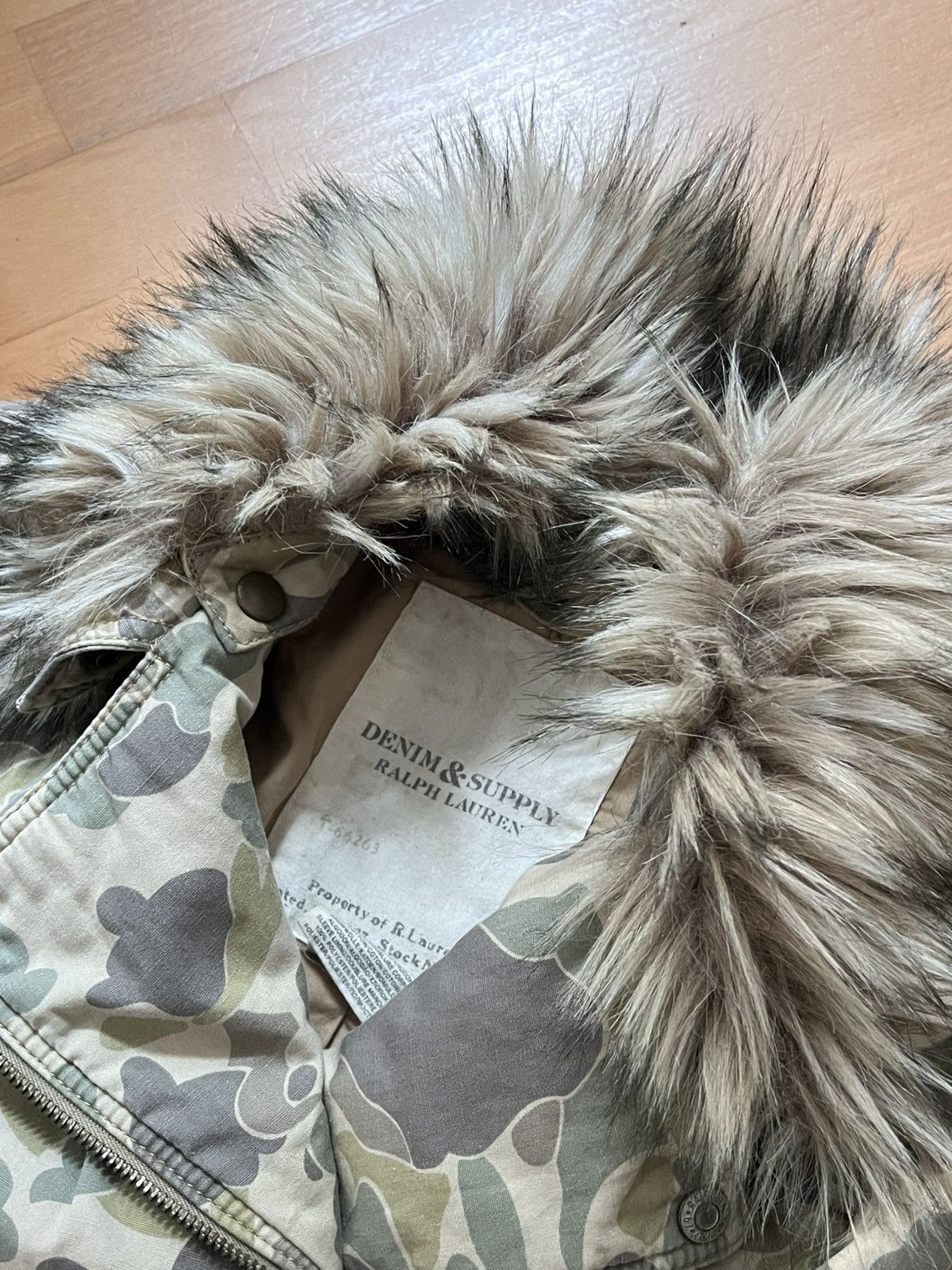 Ralph Lauren Ralph Lauren Denim & Supply biker jacket with faux fur Size S / US 4 / IT 40 - 2 Thumbnail