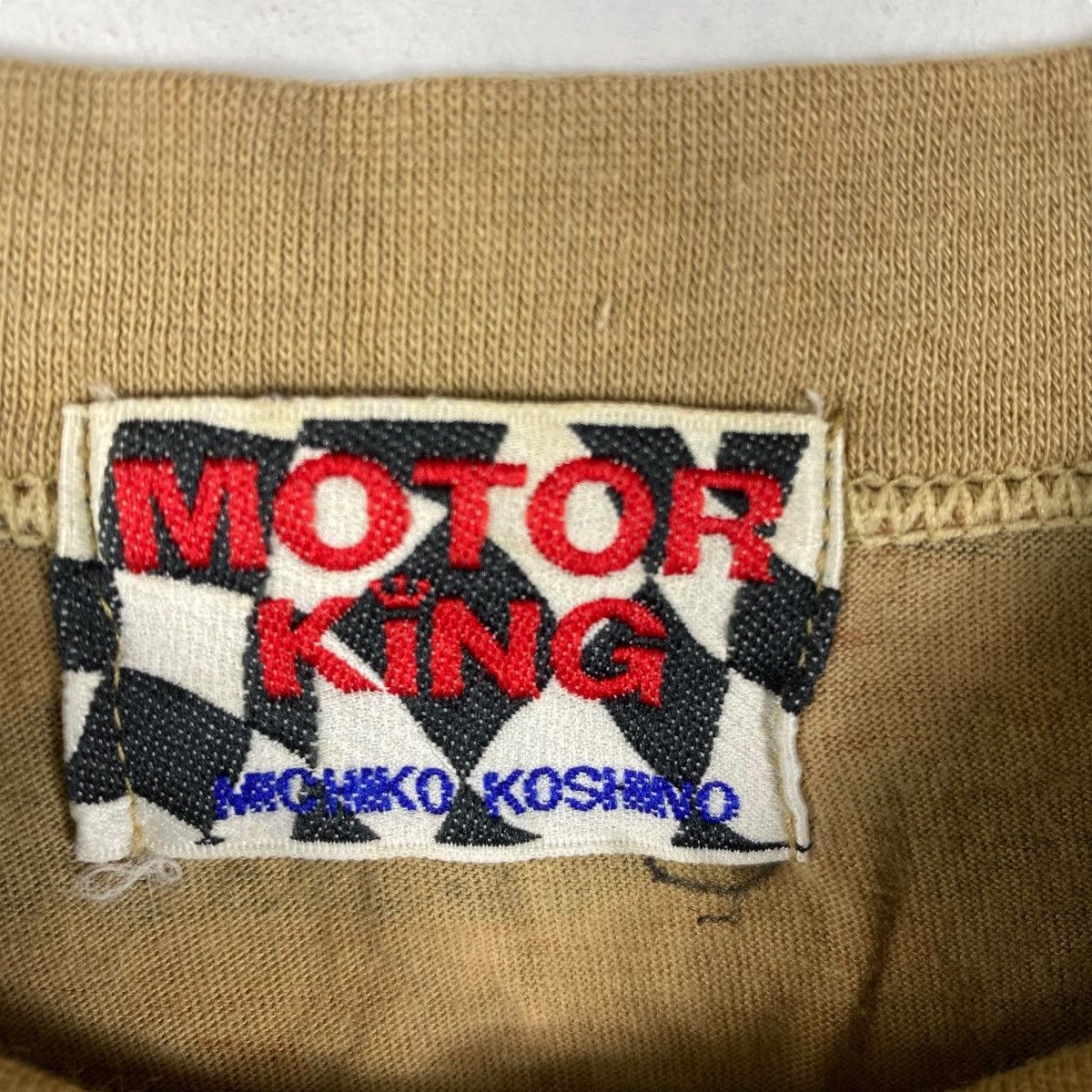 Michiko Koshino Vintage 80's MOTOR KING By Michiko Koshino Camouflage Tee Size US L / EU 52-54 / 3 - 7 Thumbnail