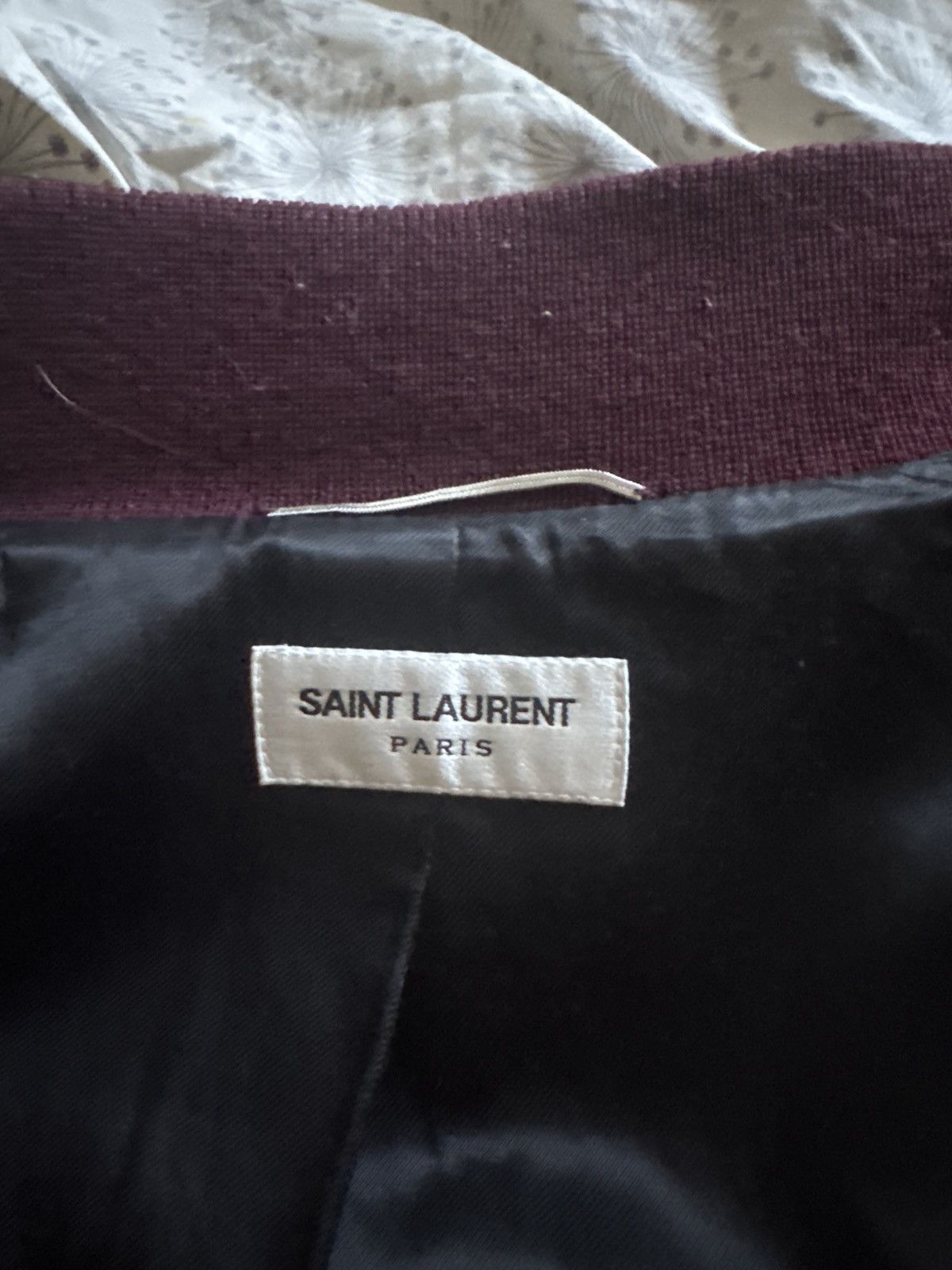 Saint Laurent Paris SLP TEDDY JACKET SS19 exclusive colour Size US XS / EU 42 / 0 - 4 Thumbnail