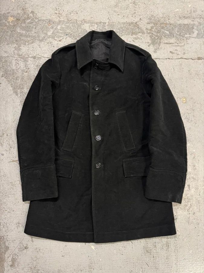 AW1997 Gucci Black Buttoned Coat