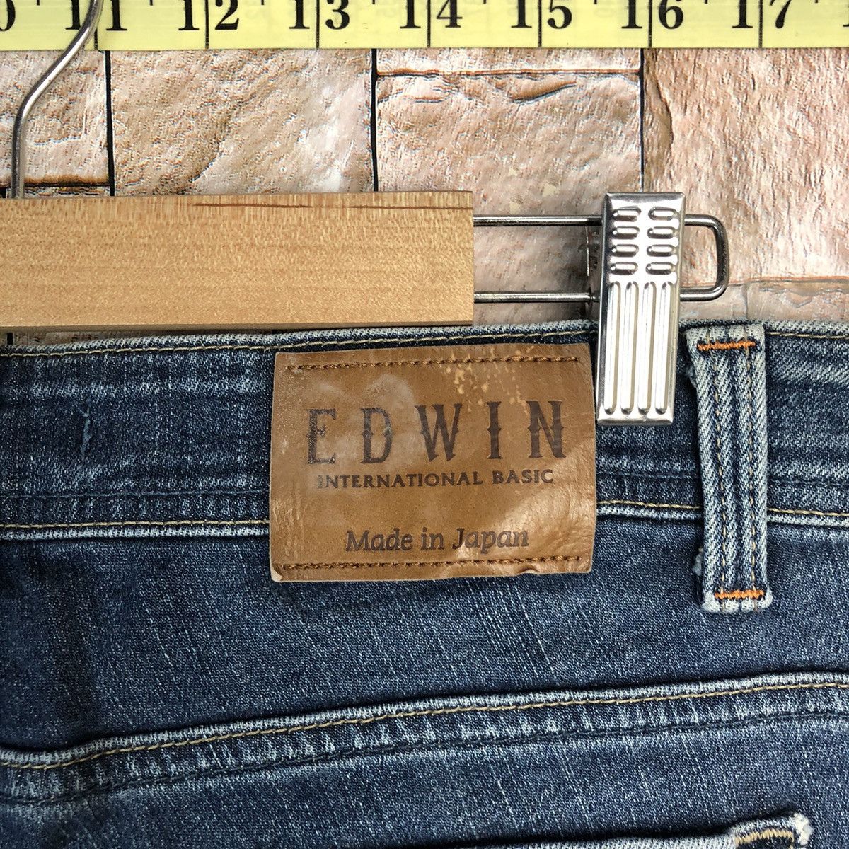Edwin Edwin Blue Distressed Denim Pants #A344 Size US 32 / EU 48 - 22 Thumbnail