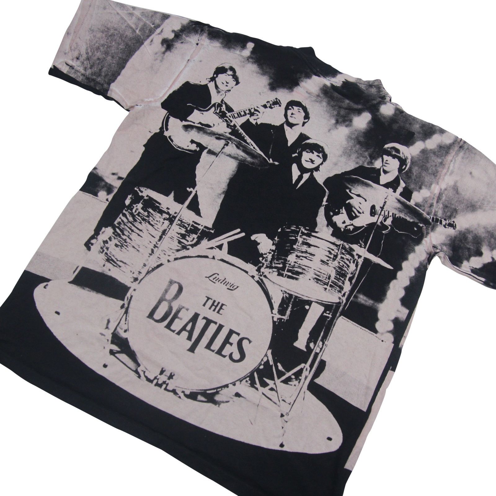 Band Tees × Vintage Vintage The Beatles Allover Print Graphic T Shirt Size US L / EU 52-54 / 3 - 10 Thumbnail