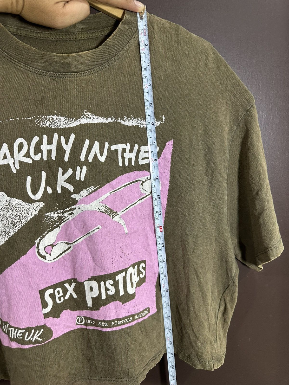 Band Tees × Seditionaries Sex Pistols “Anarchy In The UK” Repro Boxy Fit T-Shirt Size US XL / EU 56 / 4 - 4 Thumbnail