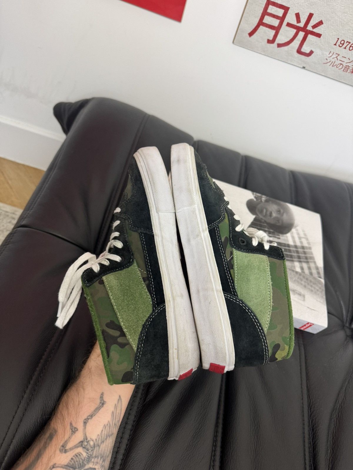 Gosha Rubchinskiy Gosha Rubchinskiy x Vans Half Cab Camo Print Paccbet Collab Size US 7.5 / EU 40-41 - 7 Thumbnail