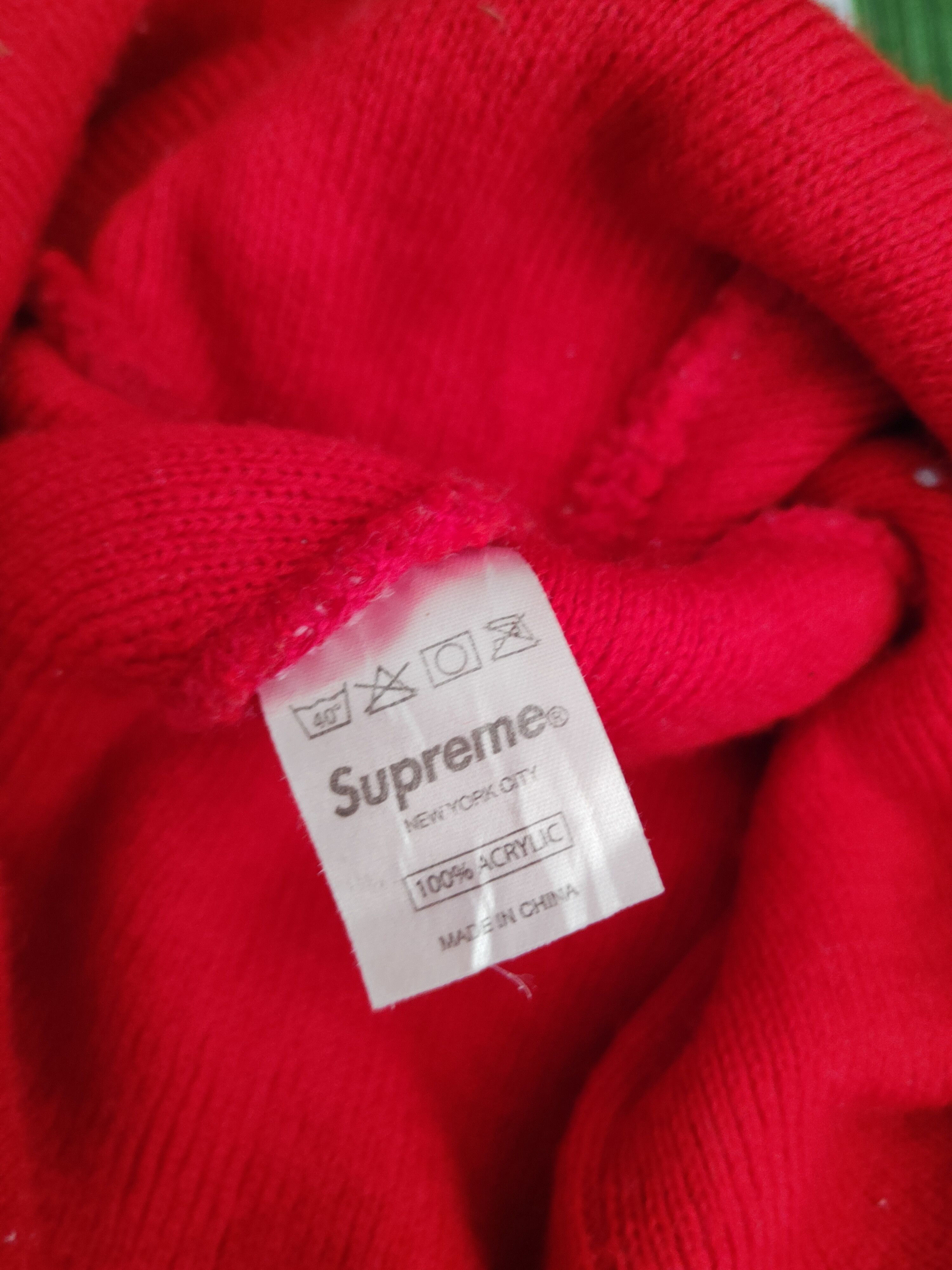 Supreme DL Supreme Red Knitwear Beanies #S2903 Size ONE SIZE - 3 Thumbnail