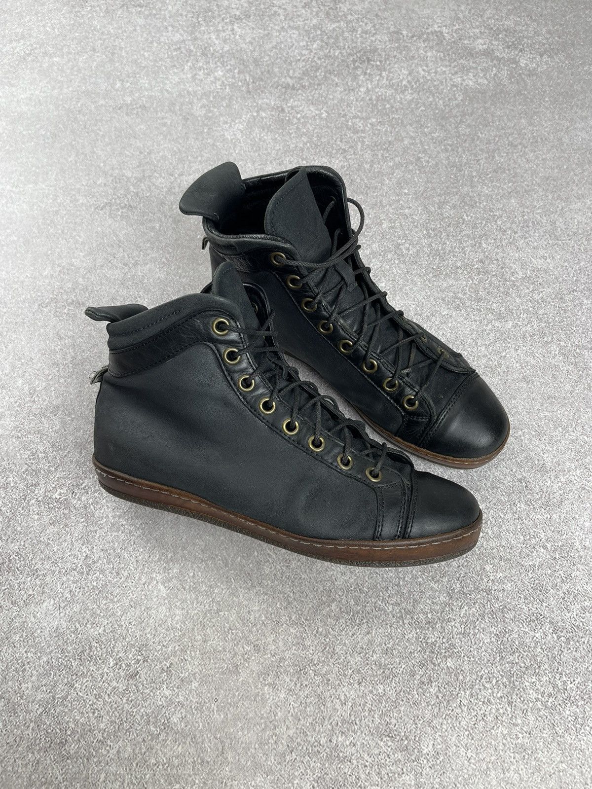 Dirk Bikkembergs Vintage Dirk Bikkembergs Leather Boots Size 41 Size US 8 / EU 41 - 13 Thumbnail