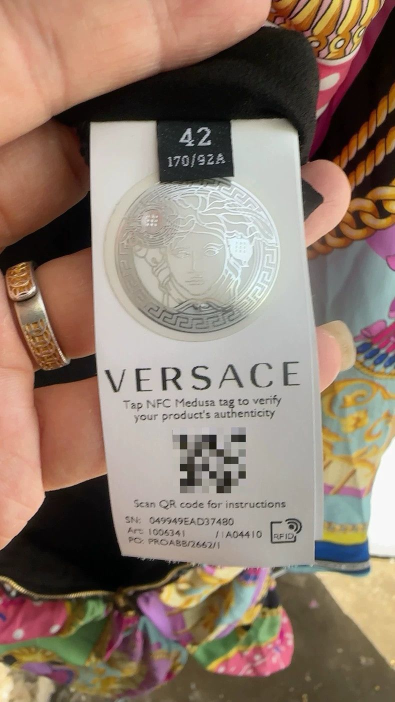 Versace Versace Women's dress coat Size S / US 4 / IT 40 - 6 Thumbnail