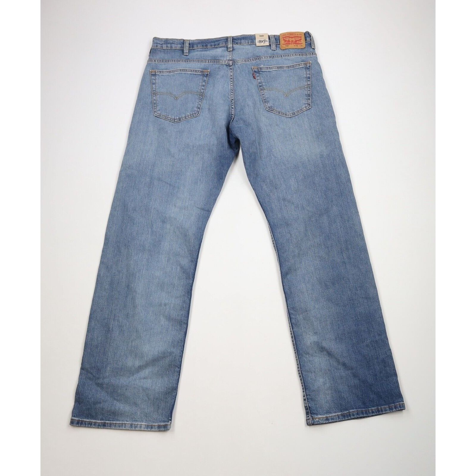 Levi's New Levis 569 Loose Straight Stretch Wide Leg Jeans Size US 38 / EU 54 - 8 Thumbnail