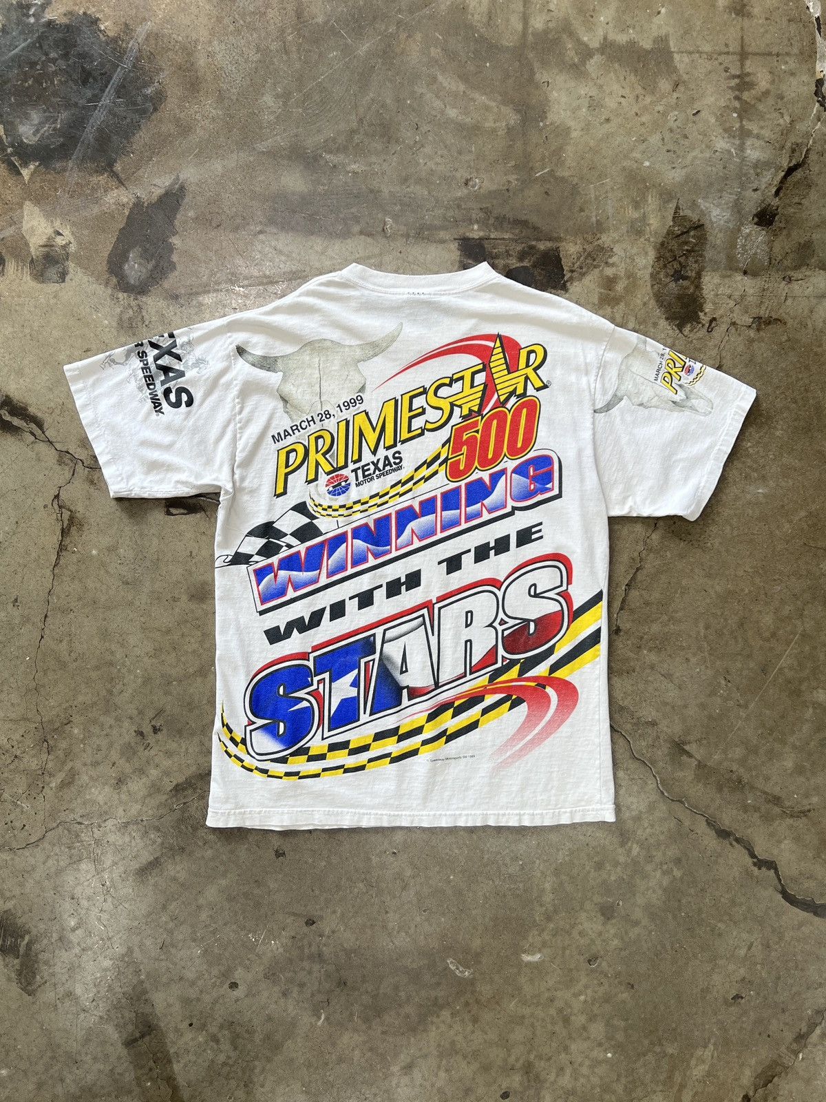 NASCAR Vintage 1999 AOP Texas Motorspeedway Primestar Tee XL Size US XL / EU 56 / 4 - 5 Thumbnail