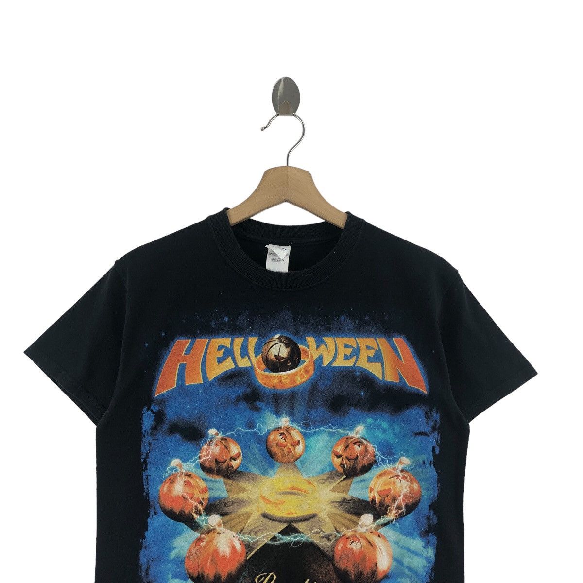 Band Tees × Vintage Pick!! HELLOWEEN Rock Band Top Tee Tshirt Size US S / EU 44-46 / 1 - 3 Thumbnail
