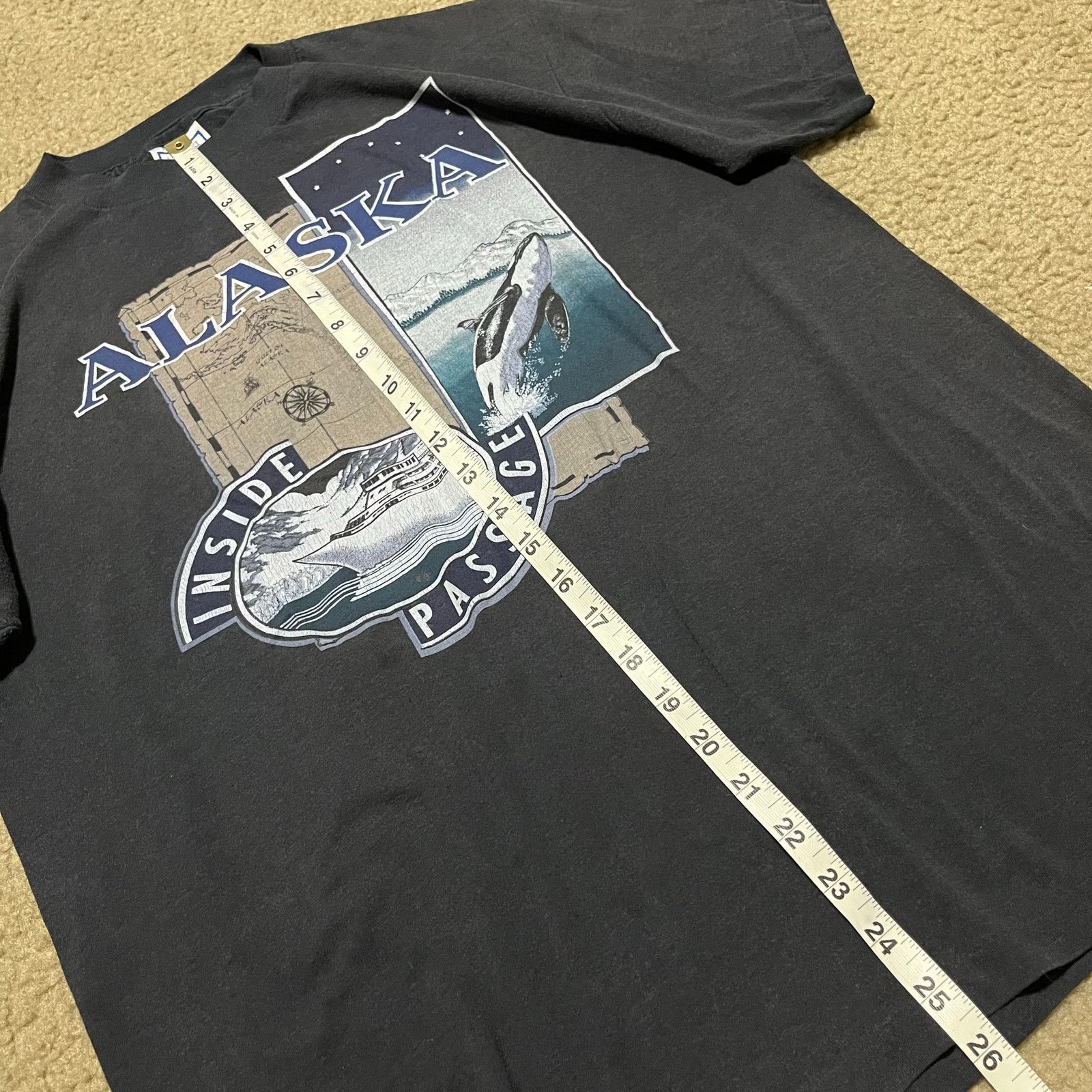 Other Vintage Alaska Inside Passage Whale Cruise USA Made Shirt XL Size US XL / EU 56 / 4 - 5 Thumbnail