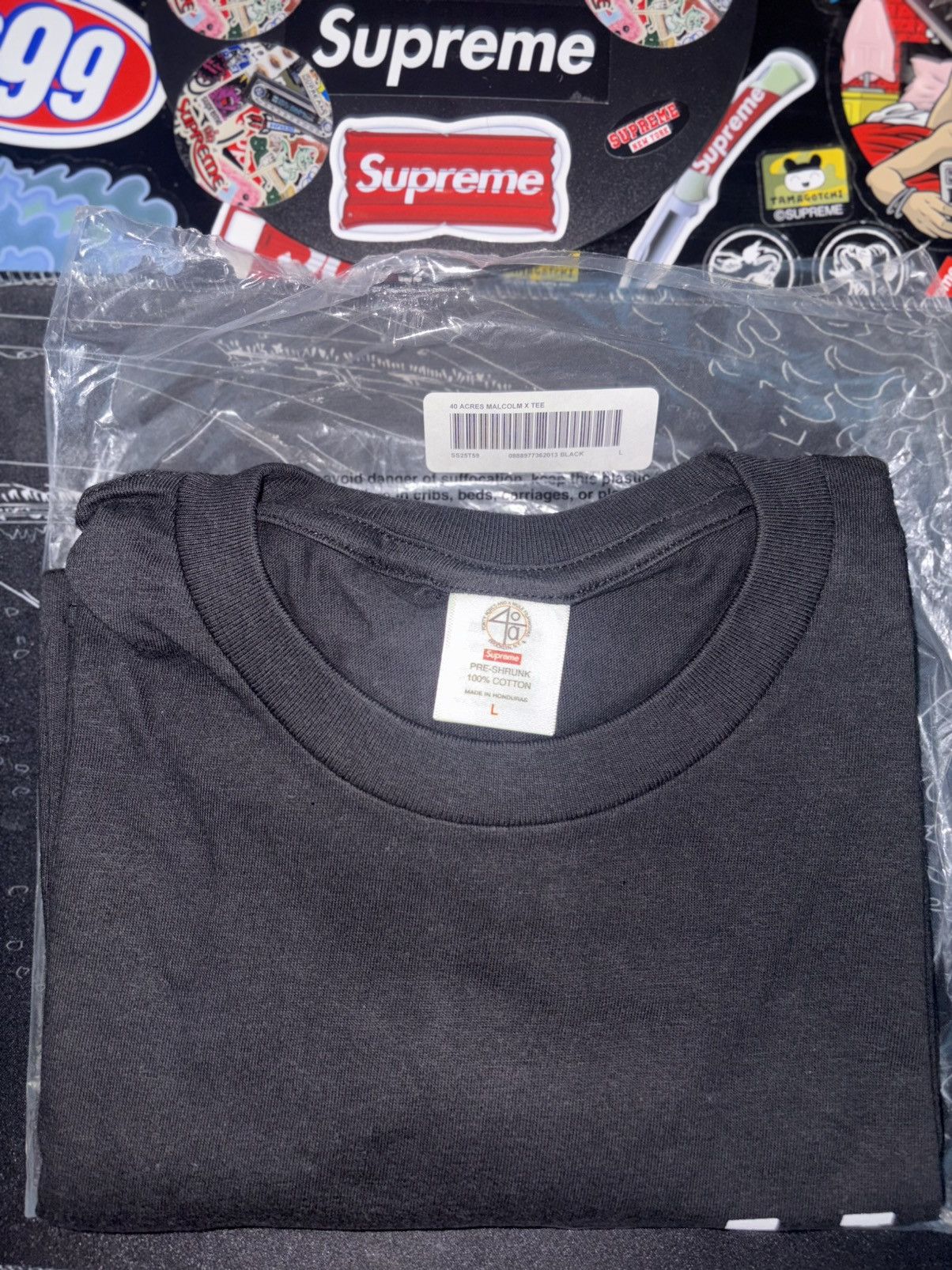 Supreme Supreme Malcolm X Tee Size US L / EU 52-54 / 3 - 2 Thumbnail