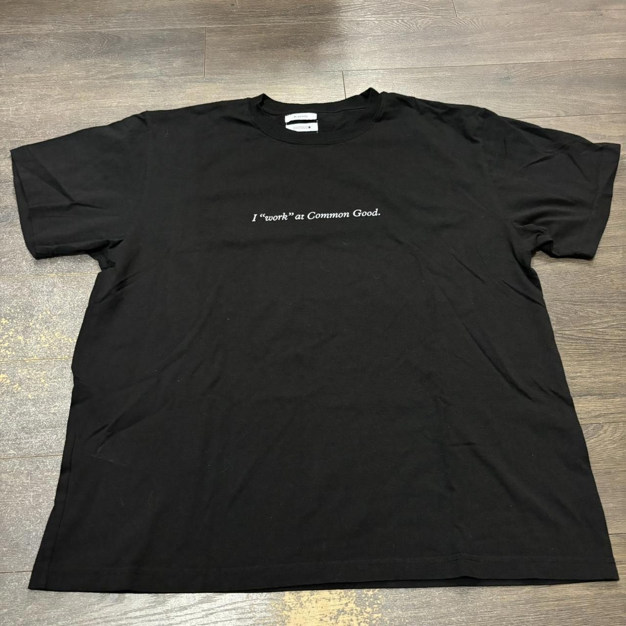 Designer I work at common good Mr Saturday t shirt XL Size US XL / EU 56 / 4 - 2 Thumbnail