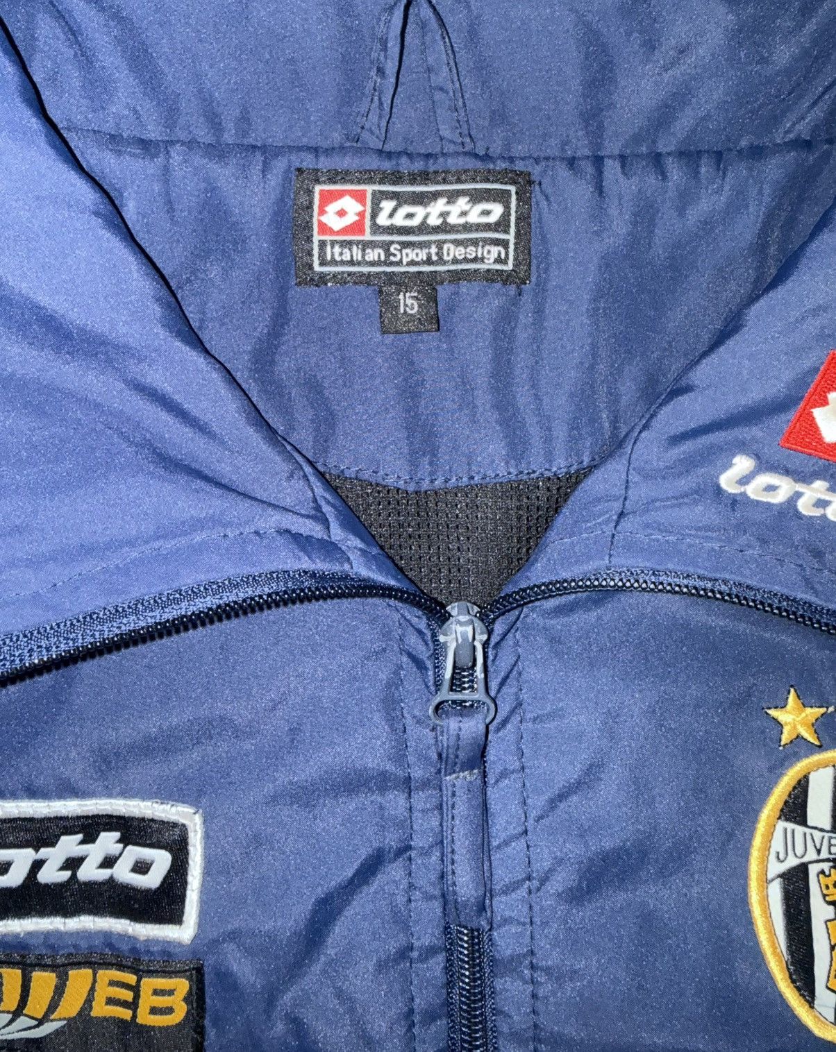 Lotto Sport Vintage 2001/02 Juventus FC TrainingSoccer Jacket Lotto XL Size US XL / EU 56 / 4 - 3 Thumbnail