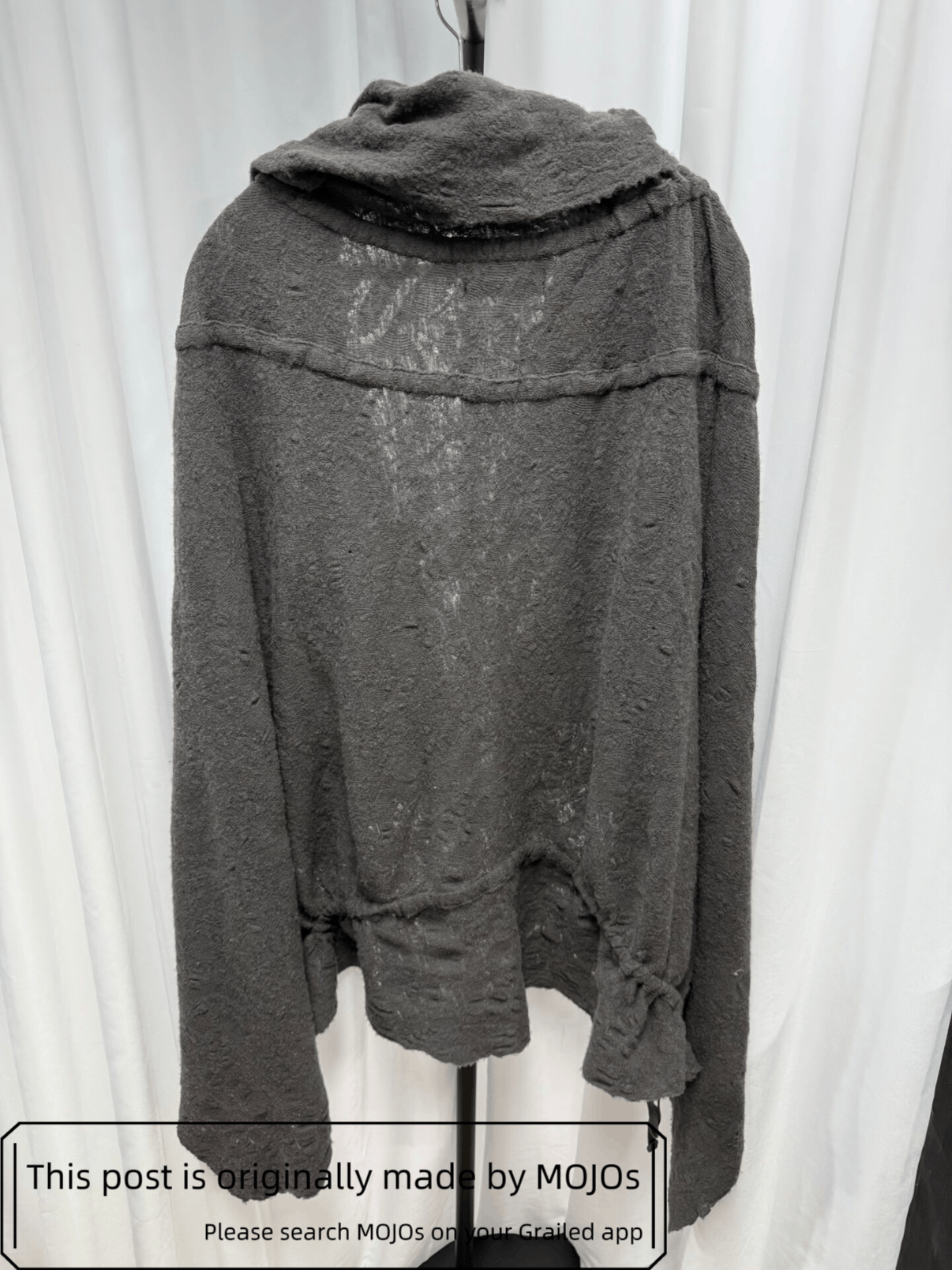 Julius Julius 7 Distressed Cape Scarf Size US M / EU 48-50 / 2 - 6 Thumbnail