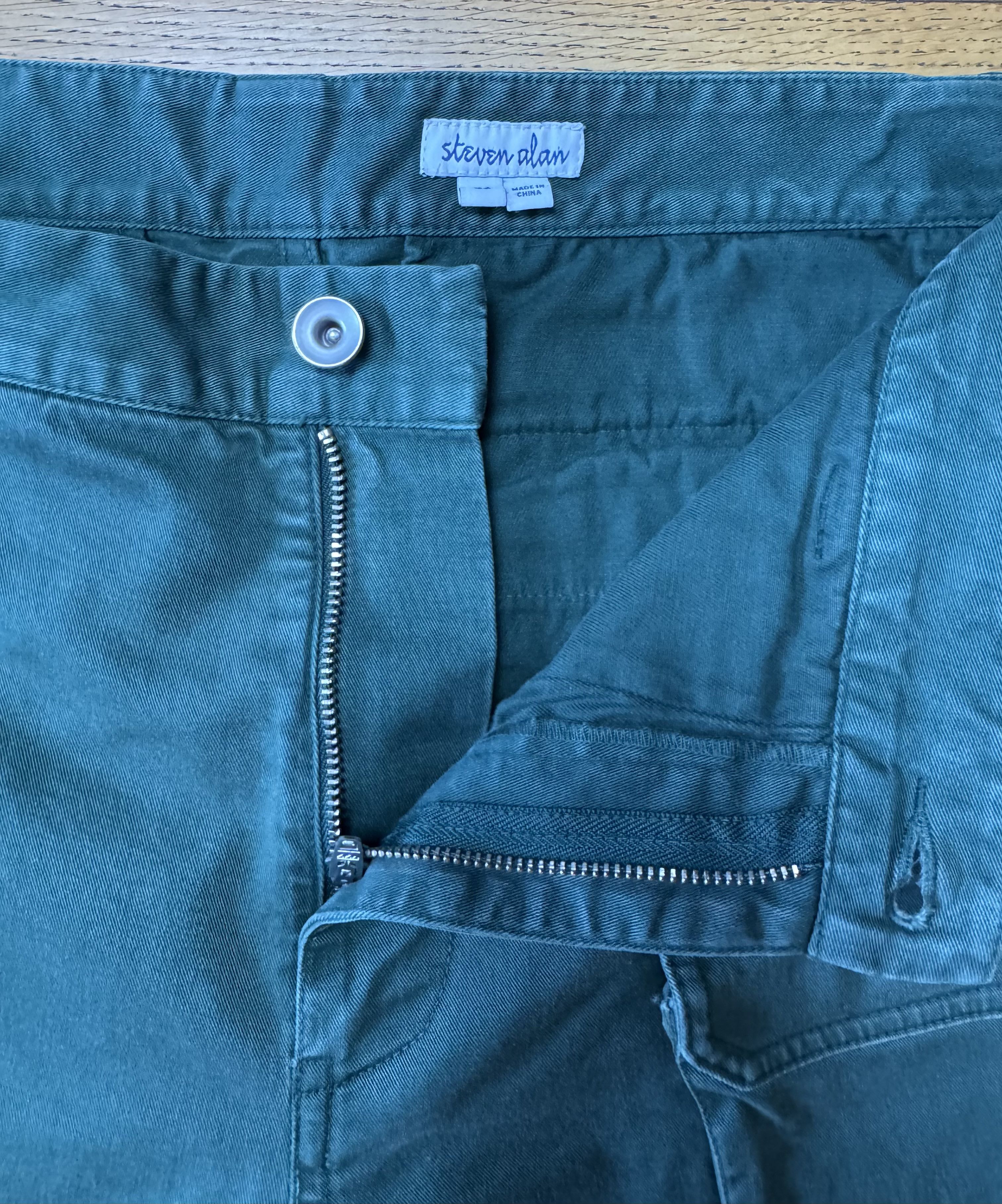 Steven Alan Steven Alan Green Utility Work Pants 32x32 Cotton Twill Size US 32 / EU 48 - 7 Thumbnail
