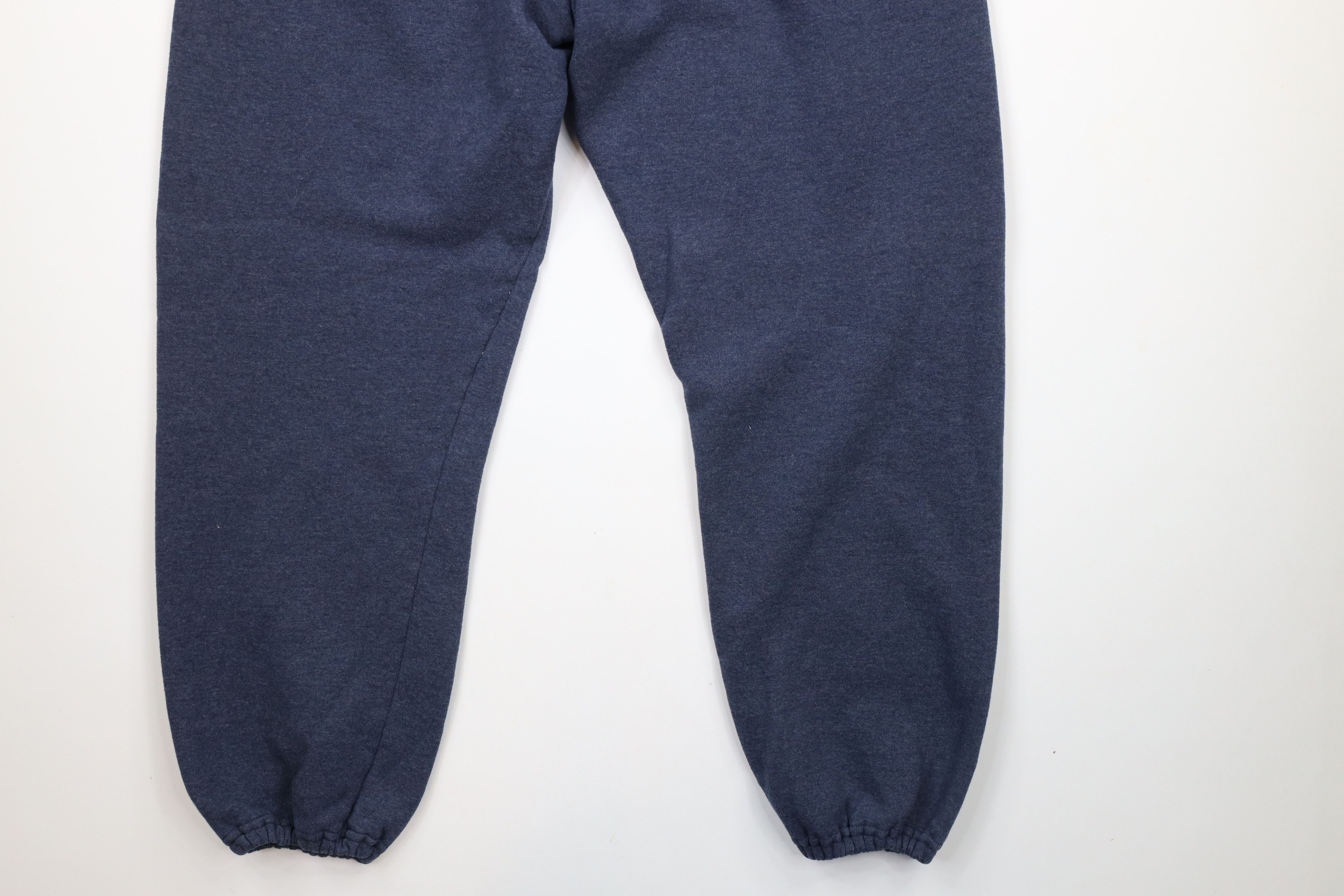 Russell Athletic × Vintage Vintage 90s Russell Athletic Cuffed Sweatpants Joggers Blue Size US 38 / EU 54 - 10 Thumbnail