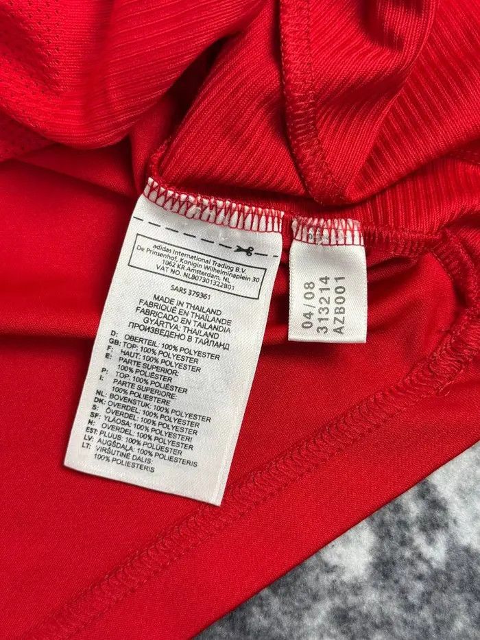 Adidas Adidas Liverpool 2008 2010 Home Football Shirt Soccer Jersey Size US S / EU 44-46 / 1 - 8 Thumbnail