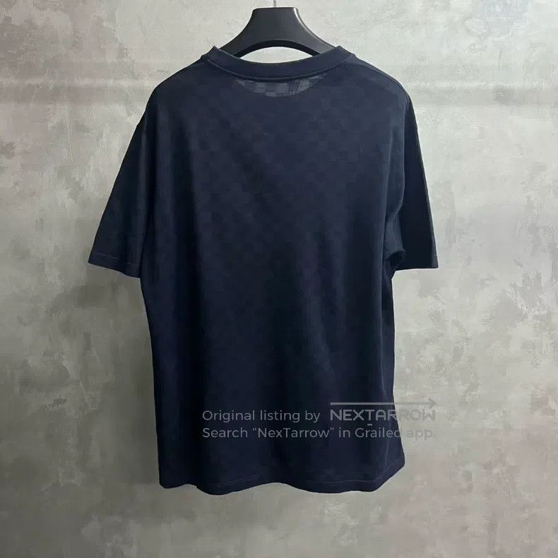 Louis Vuitton Louis Vuitton 24 Newest Dark Blue Solid Letter Embroidered Size US XXL / EU 58 / 5 - 2 Thumbnail
