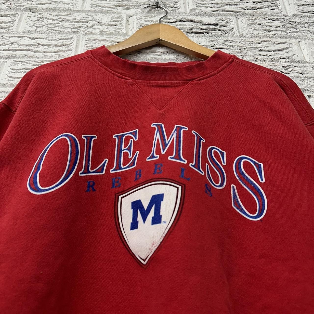 Starter Vintage Starter Ole Miss Rebels Sweatshirt Men’s Large Size US L / EU 52-54 / 3 - 2 Thumbnail