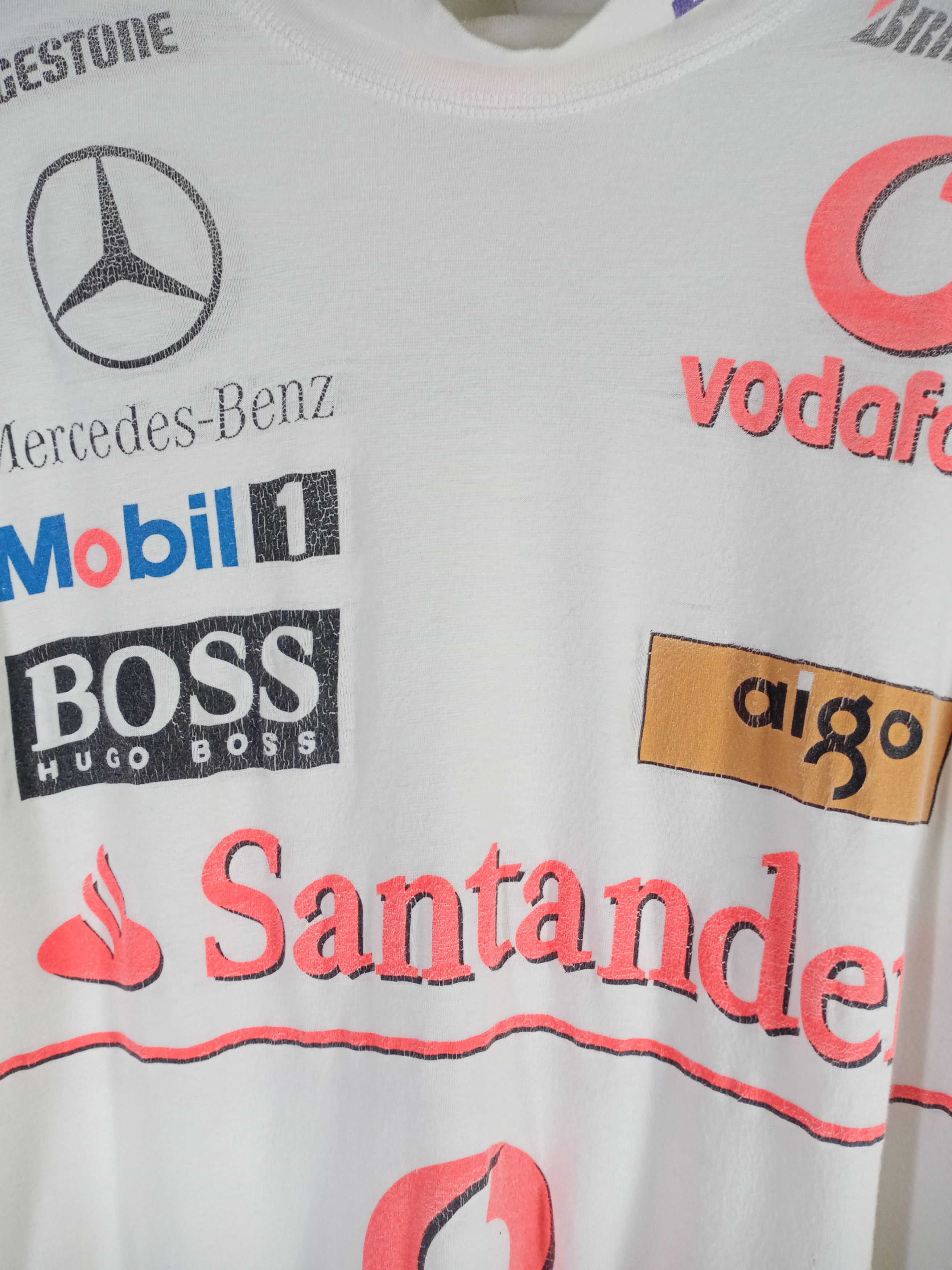 Mercedes-Benz Rare Mercedes Benz Vodafone Racing Long Sleeve Size US L / EU 52-54 / 3 - 7 Thumbnail