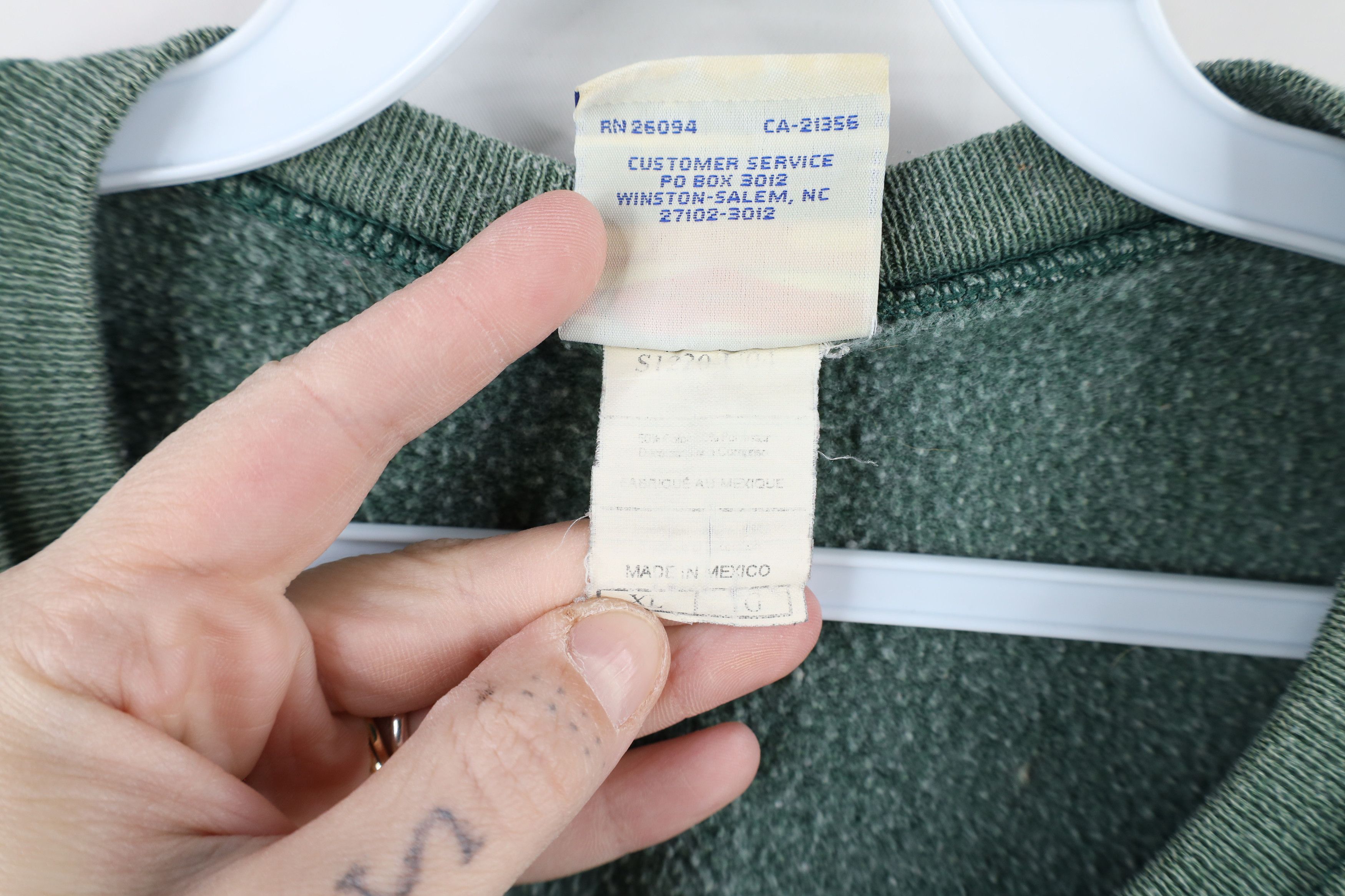 Champion × Vintage Vintage 90s Champion Ohio University Crewneck Sweatshirt Size US XL / EU 56 / 4 - 8 Thumbnail