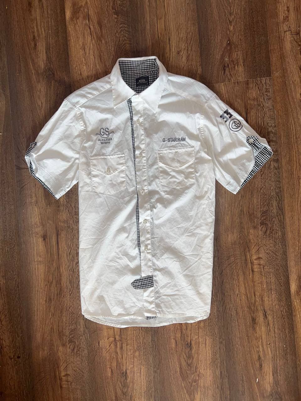 G-Star G STAR RAW SHIRT Rare y2k Size US L / EU 52-54 / 3 - 1 Thumbnail