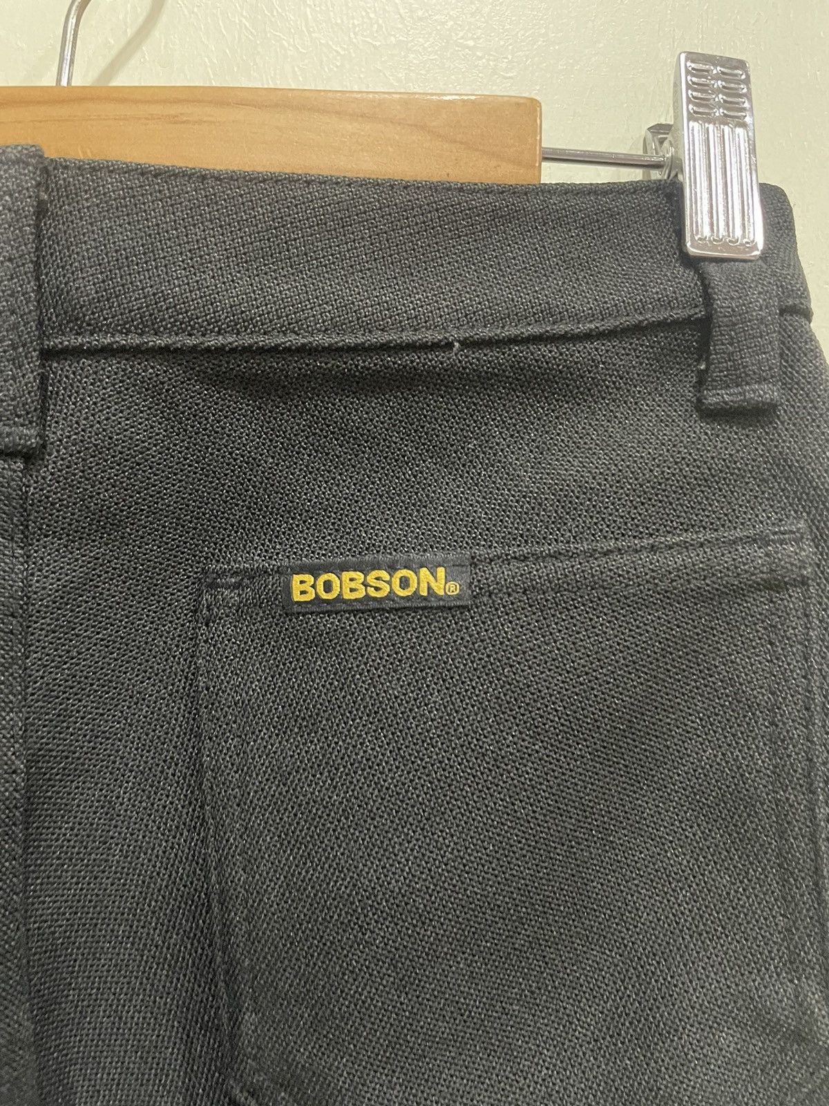 Vintage Vintage Bobson Black Pants Size 27" / US 4 / IT 40 - 5 Thumbnail