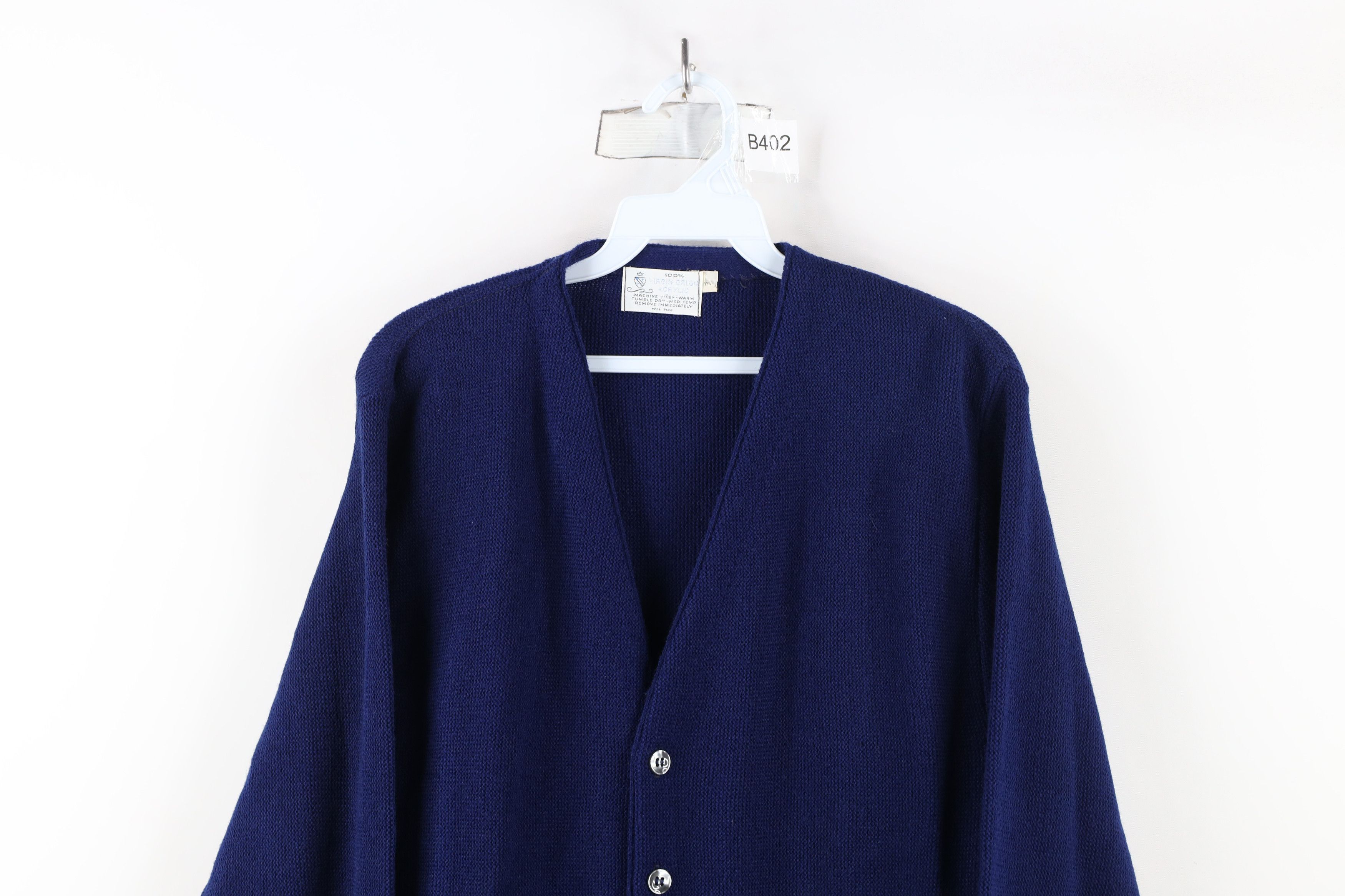 Vintage Vintage 50s 60s Streetwear Kurt Cobain Cardigan Sweater USA Size US M / EU 48-50 / 2 - 2 Thumbnail