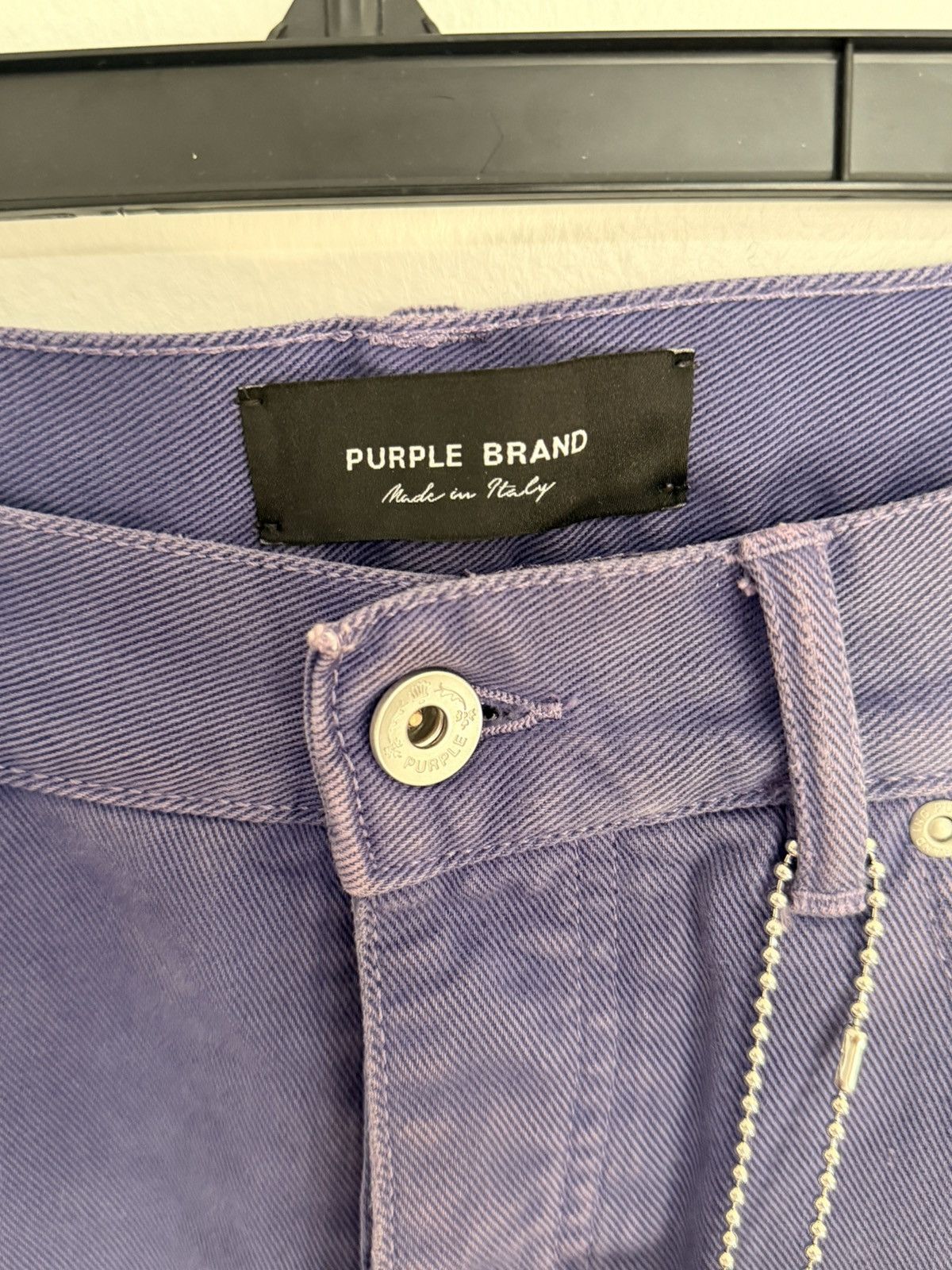 Purple Brand Purple Brand Size 32 NWT Distressed Paint made in Italy Size US 32 / EU 48 - 3 Thumbnail