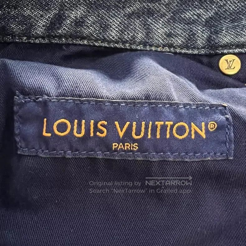 Louis Vuitton Louis Vuitton Vintage Blue Patchwork Denim Pants. Size US 29 - 5 Thumbnail